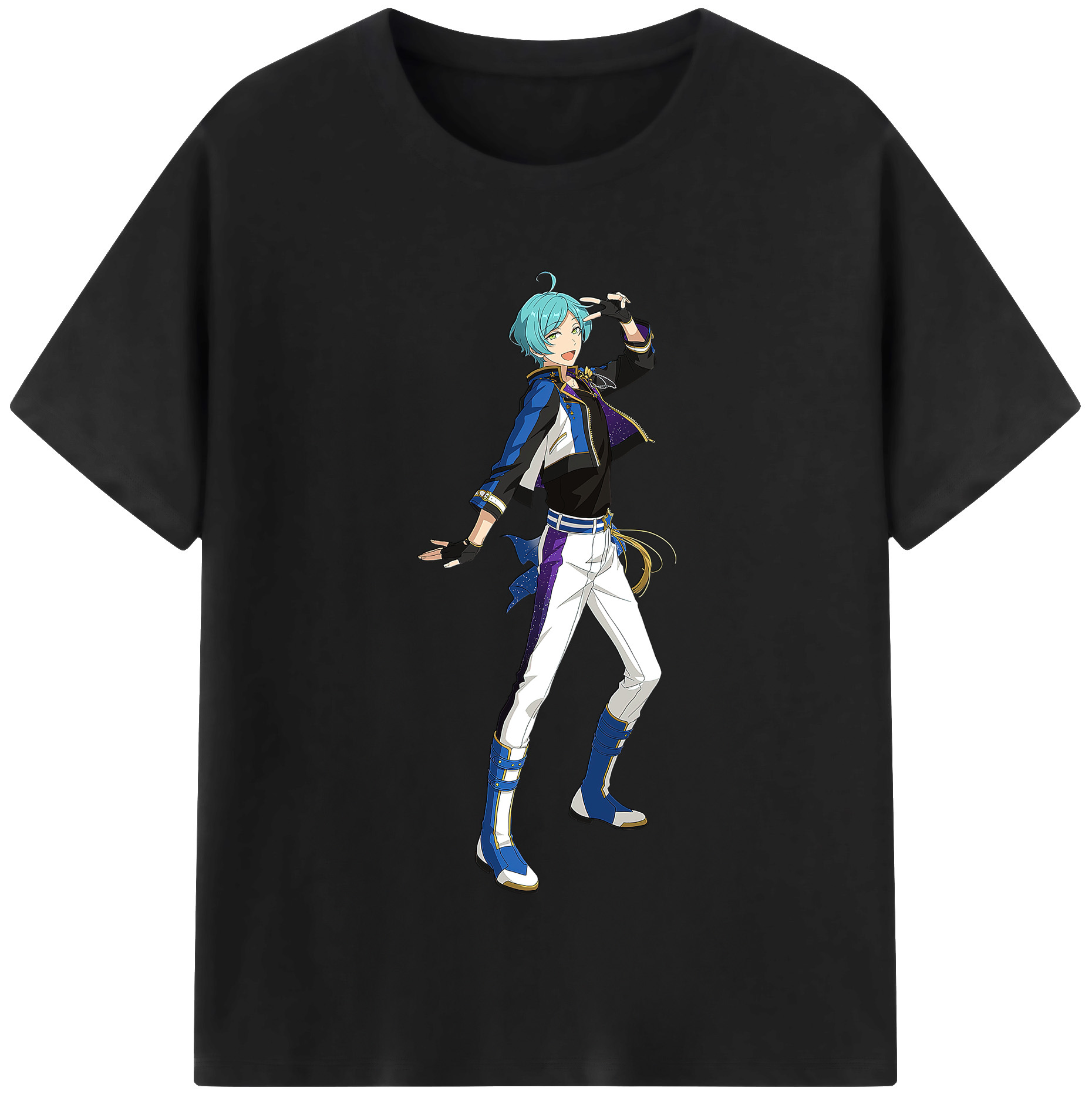 （画像用） あんさんぶるスターズ! Ensemble Stars 綿100％半袖Tシャツ（フロントプリント）