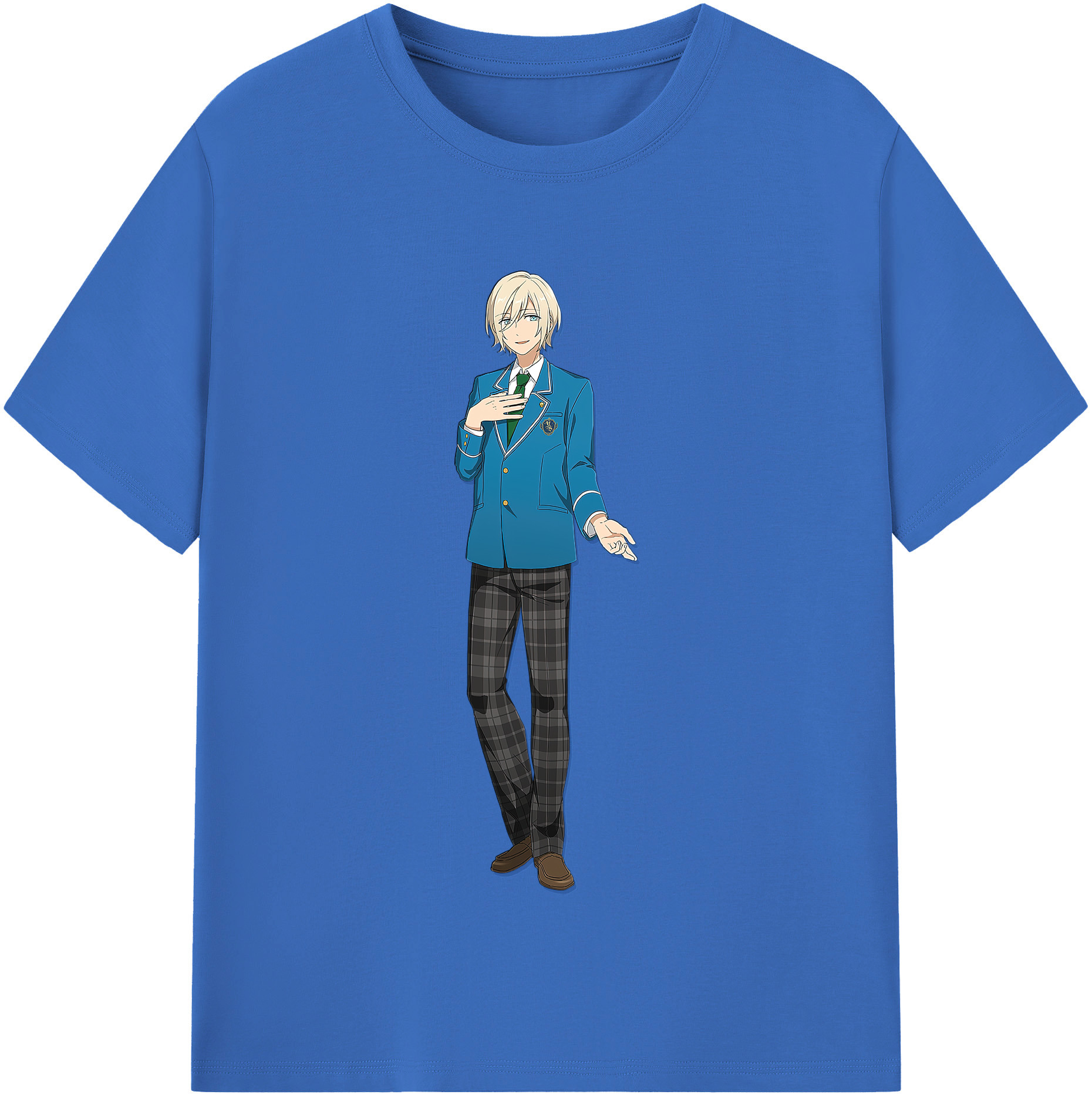 （画像用） あんさんぶるスターズ! Ensemble Stars 綿100％半袖Tシャツ（フロントプリント）