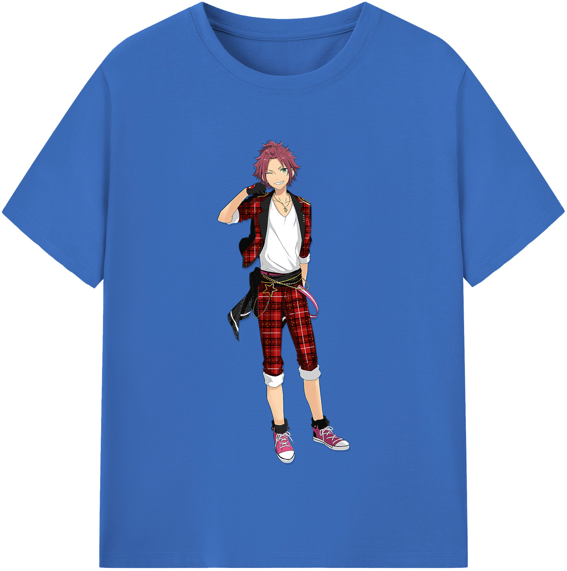 （画像用） あんさんぶるスターズ! Ensemble Stars 綿100％半袖Tシャツ（フロントプリント）