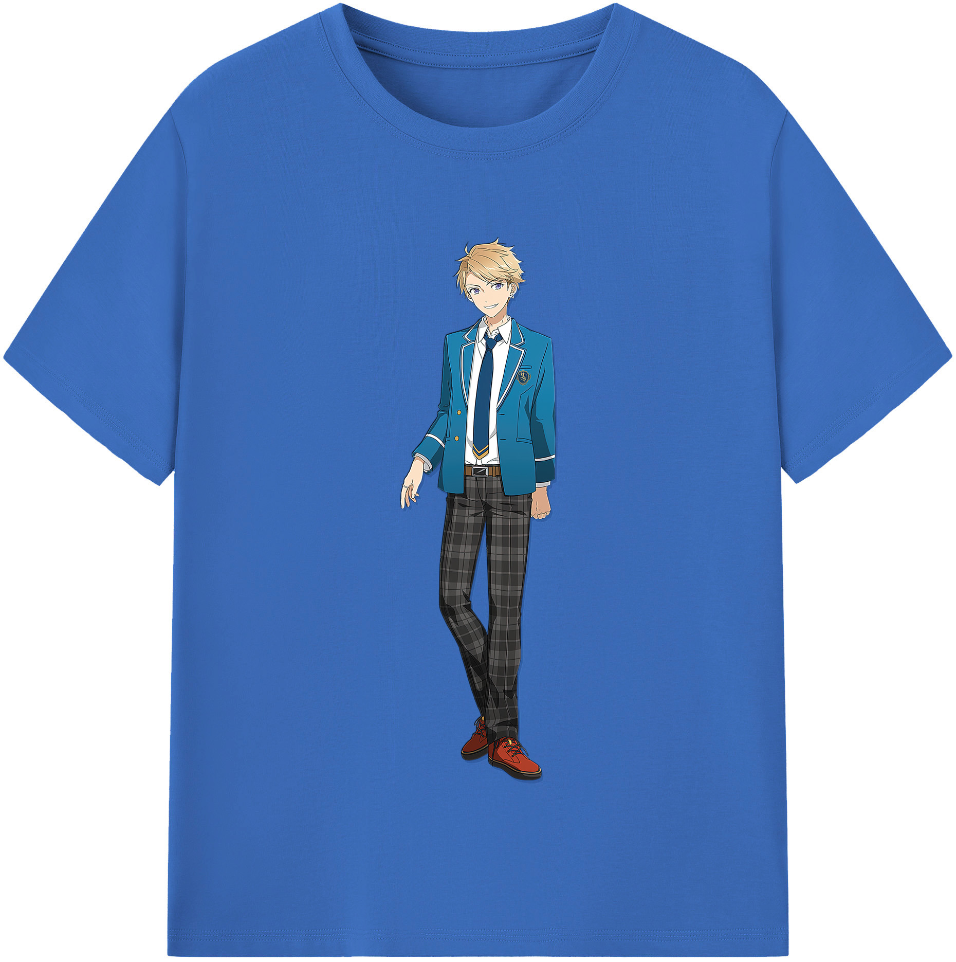 （画像用） あんさんぶるスターズ! Ensemble Stars 綿100％半袖Tシャツ（フロントプリント）