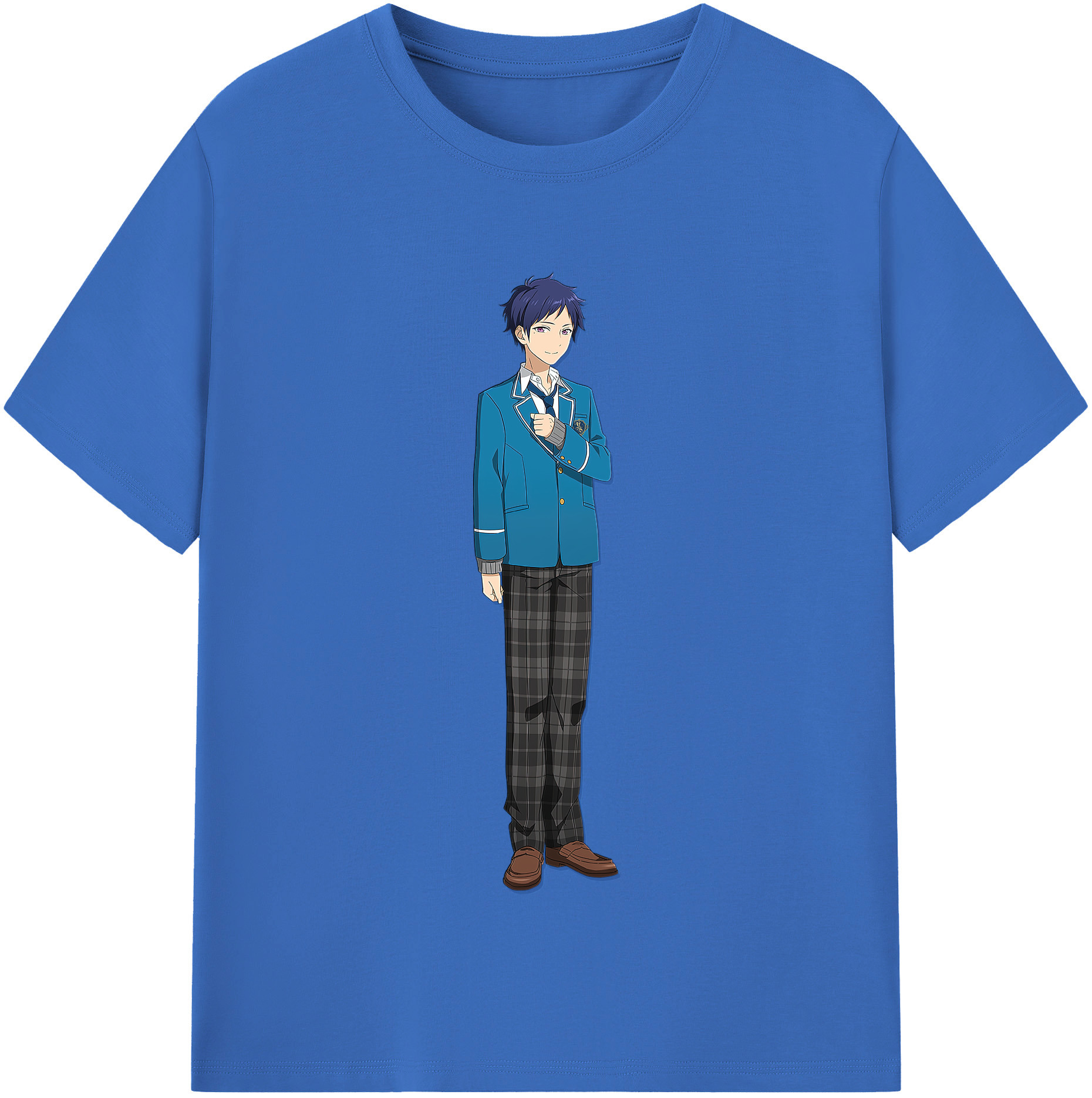（画像用） あんさんぶるスターズ! Ensemble Stars 綿100％半袖Tシャツ（フロントプリント）