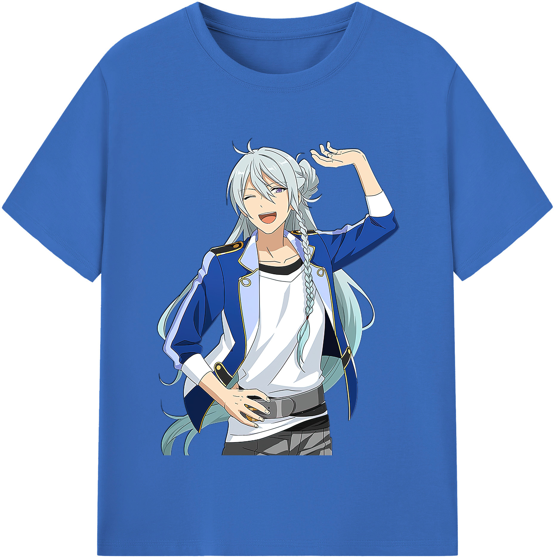 （画像用） あんさんぶるスターズ! Ensemble Stars 綿100％半袖Tシャツ（フロントプリント）
