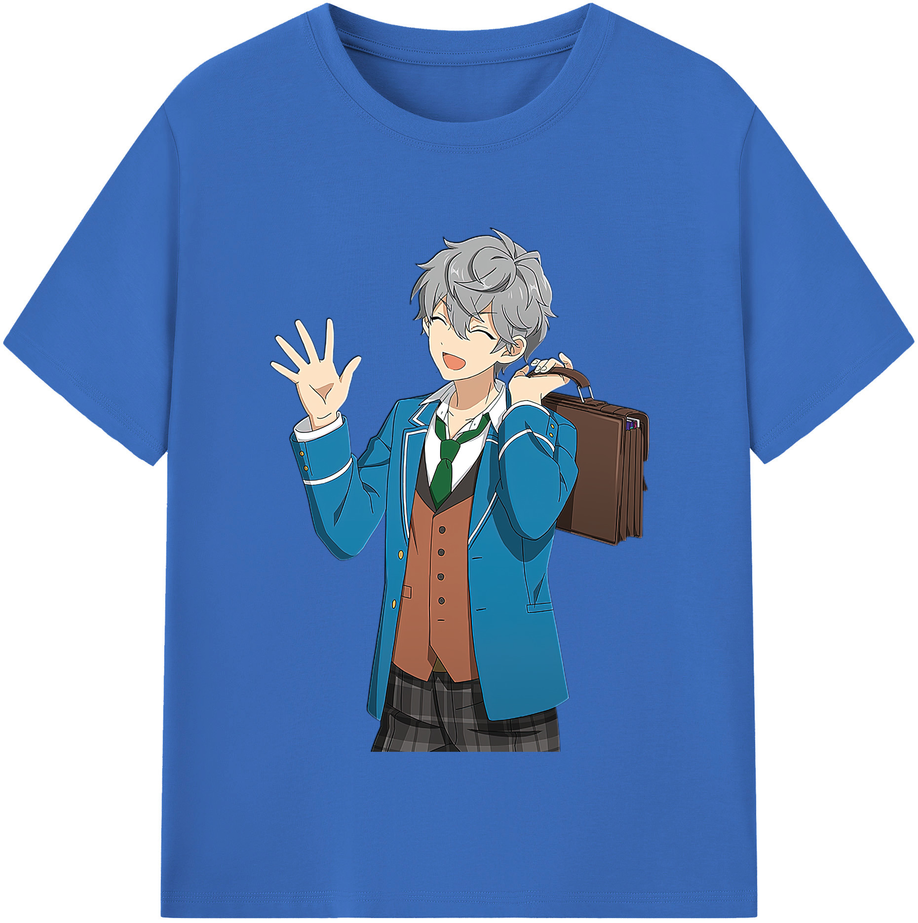 （画像用） あんさんぶるスターズ! Ensemble Stars 綿100％半袖Tシャツ（フロントプリント）