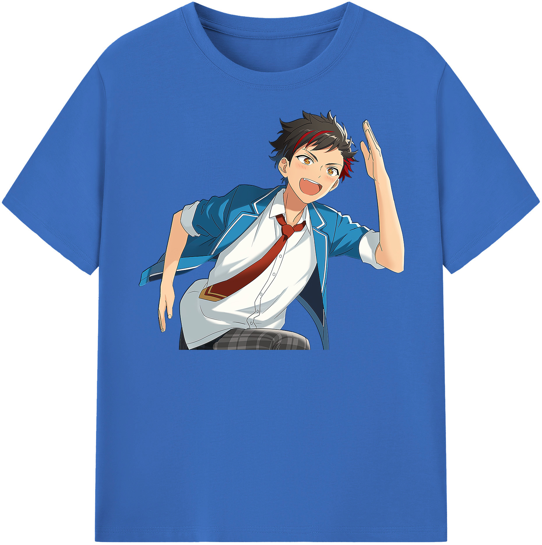 （画像用） あんさんぶるスターズ! Ensemble Stars 綿100％半袖Tシャツ（フロントプリント）