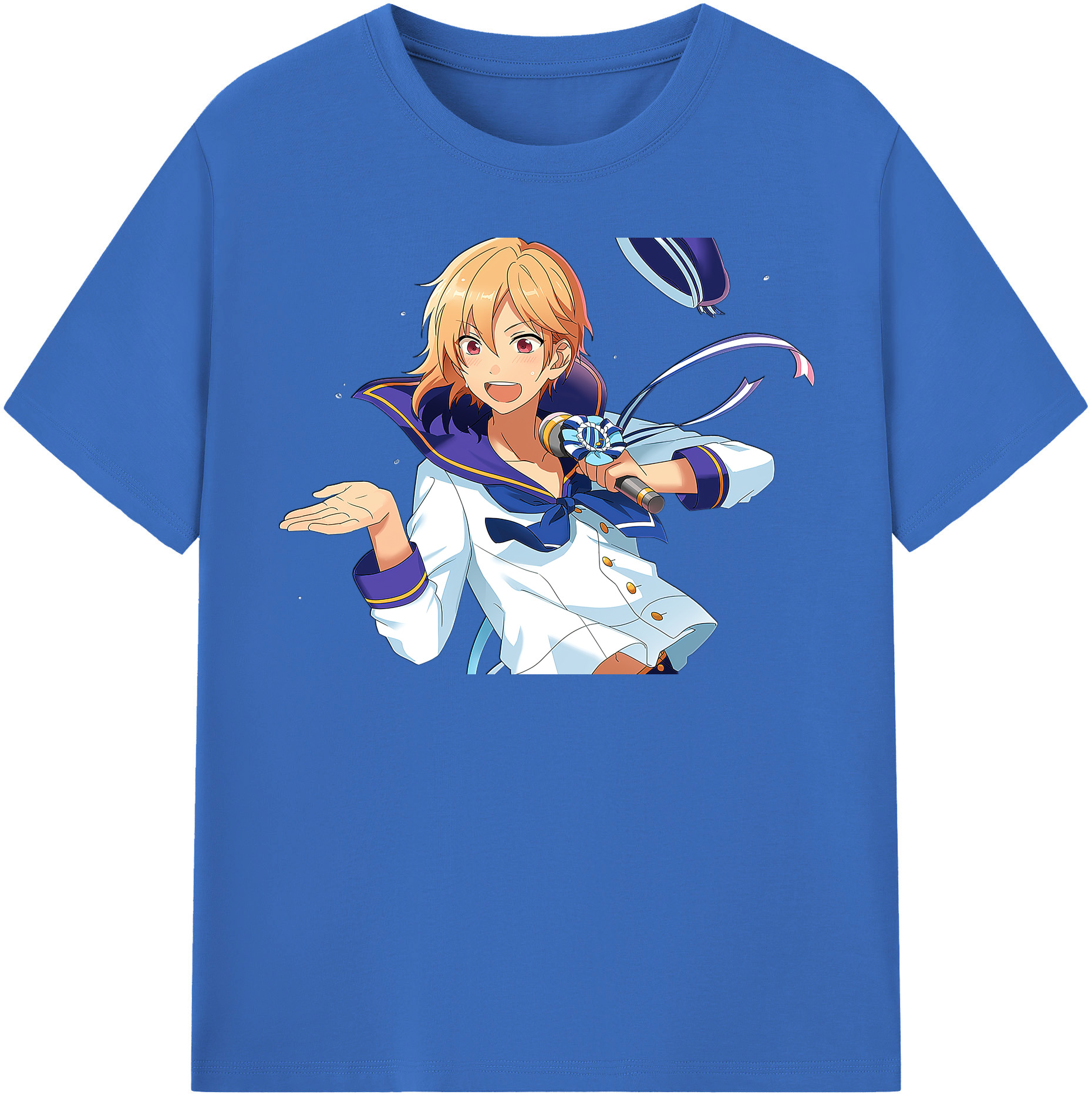 （画像用） あんさんぶるスターズ! Ensemble Stars 綿100％半袖Tシャツ（フロントプリント）