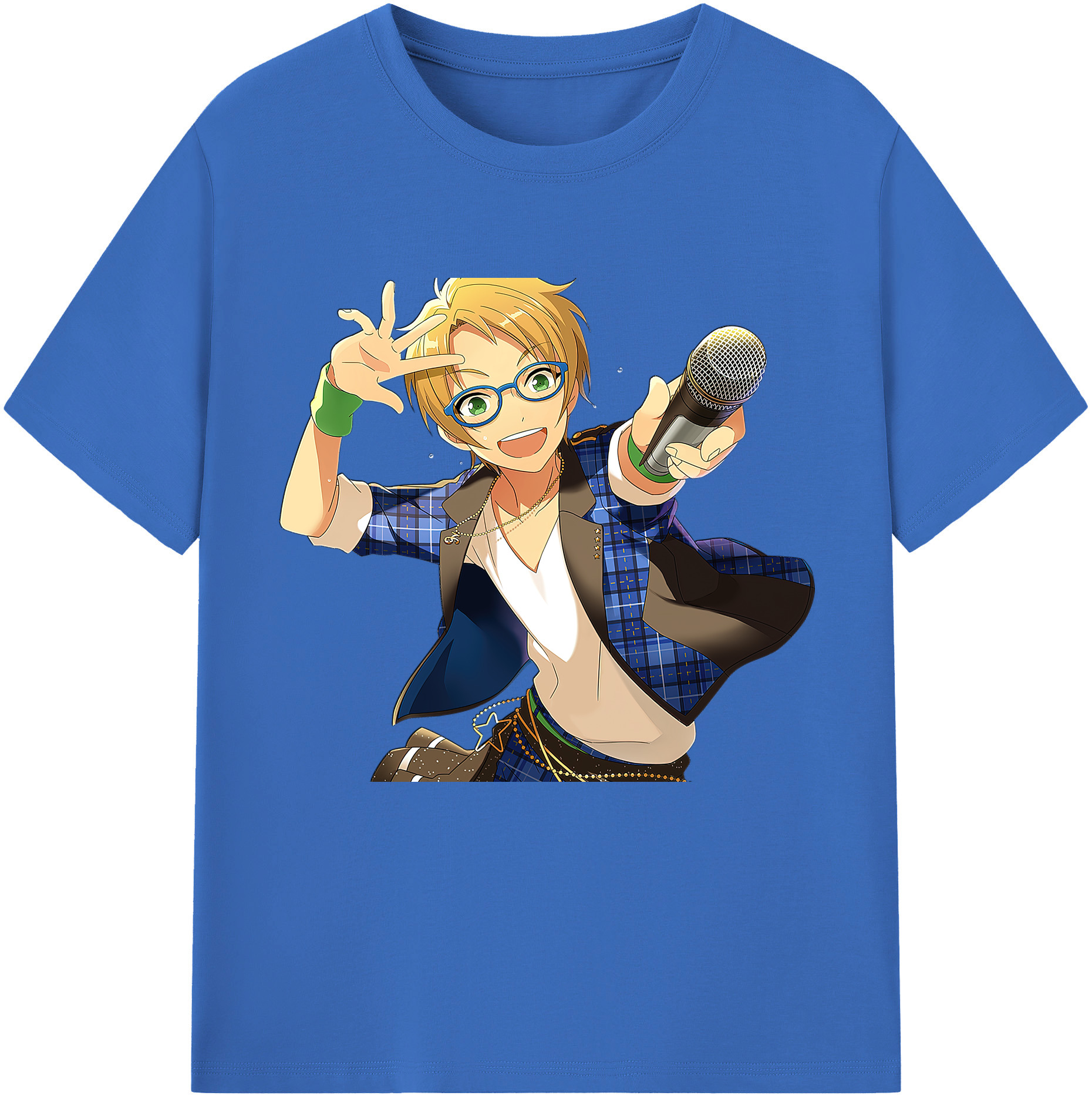 （画像用） あんさんぶるスターズ! Ensemble Stars 綿100％半袖Tシャツ（フロントプリント）