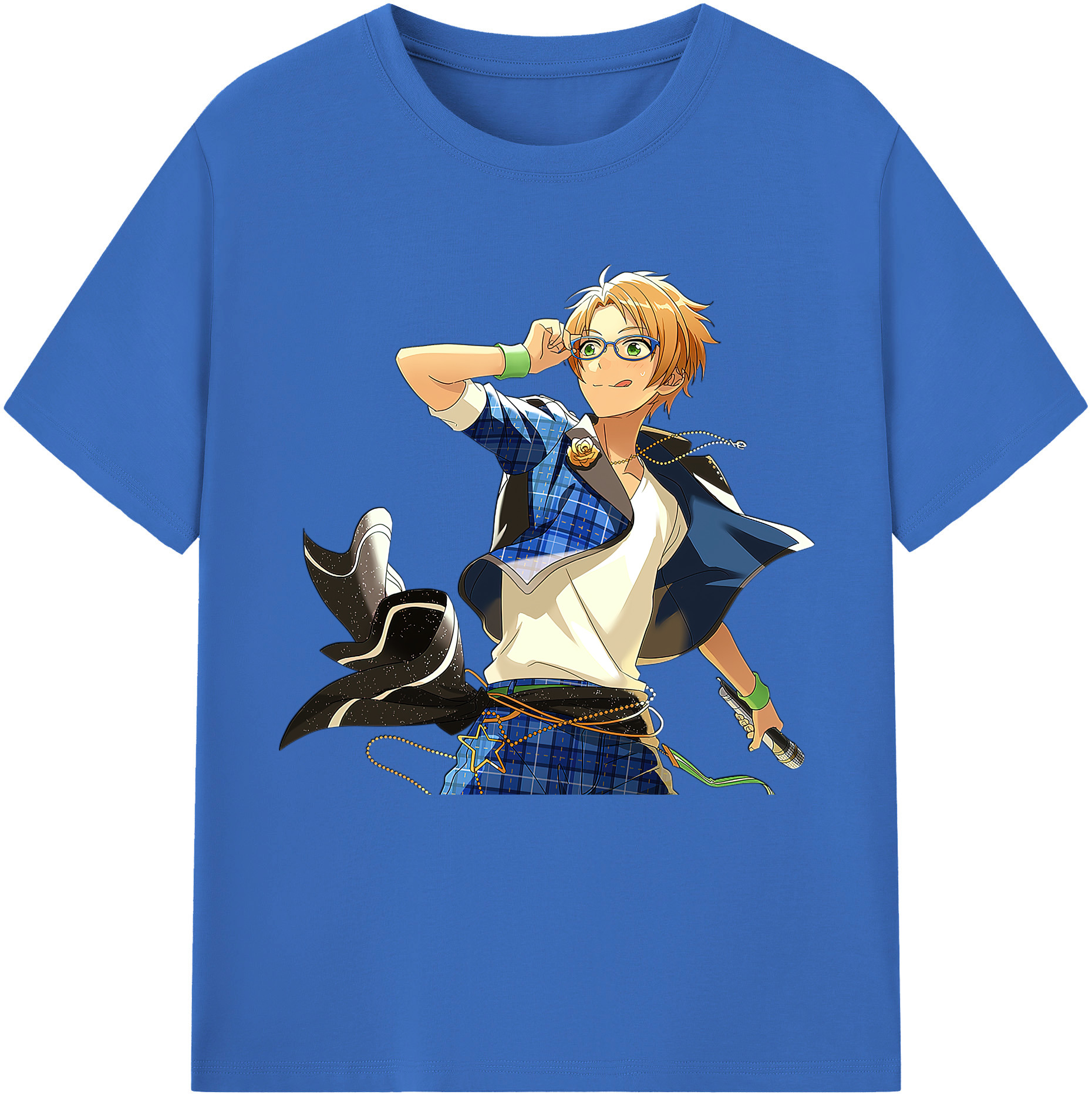 （画像用） あんさんぶるスターズ! Ensemble Stars 綿100％半袖Tシャツ（フロントプリント）