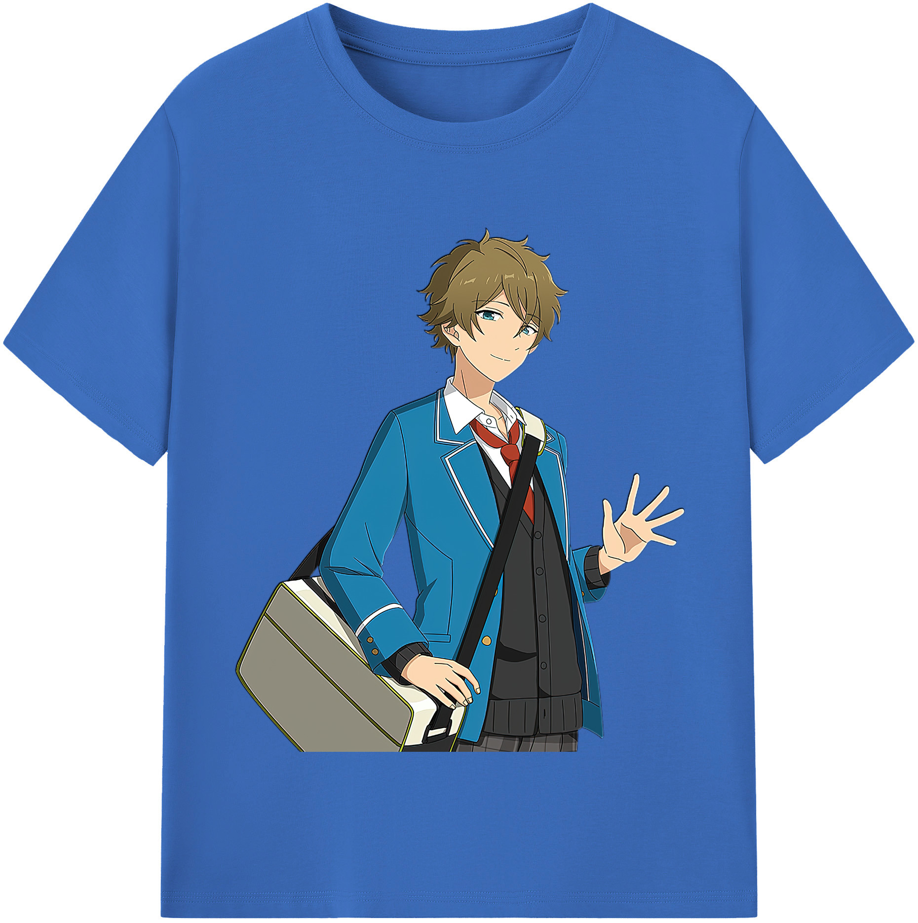 （画像用） あんさんぶるスターズ! Ensemble Stars 綿100％半袖Tシャツ（フロントプリント）