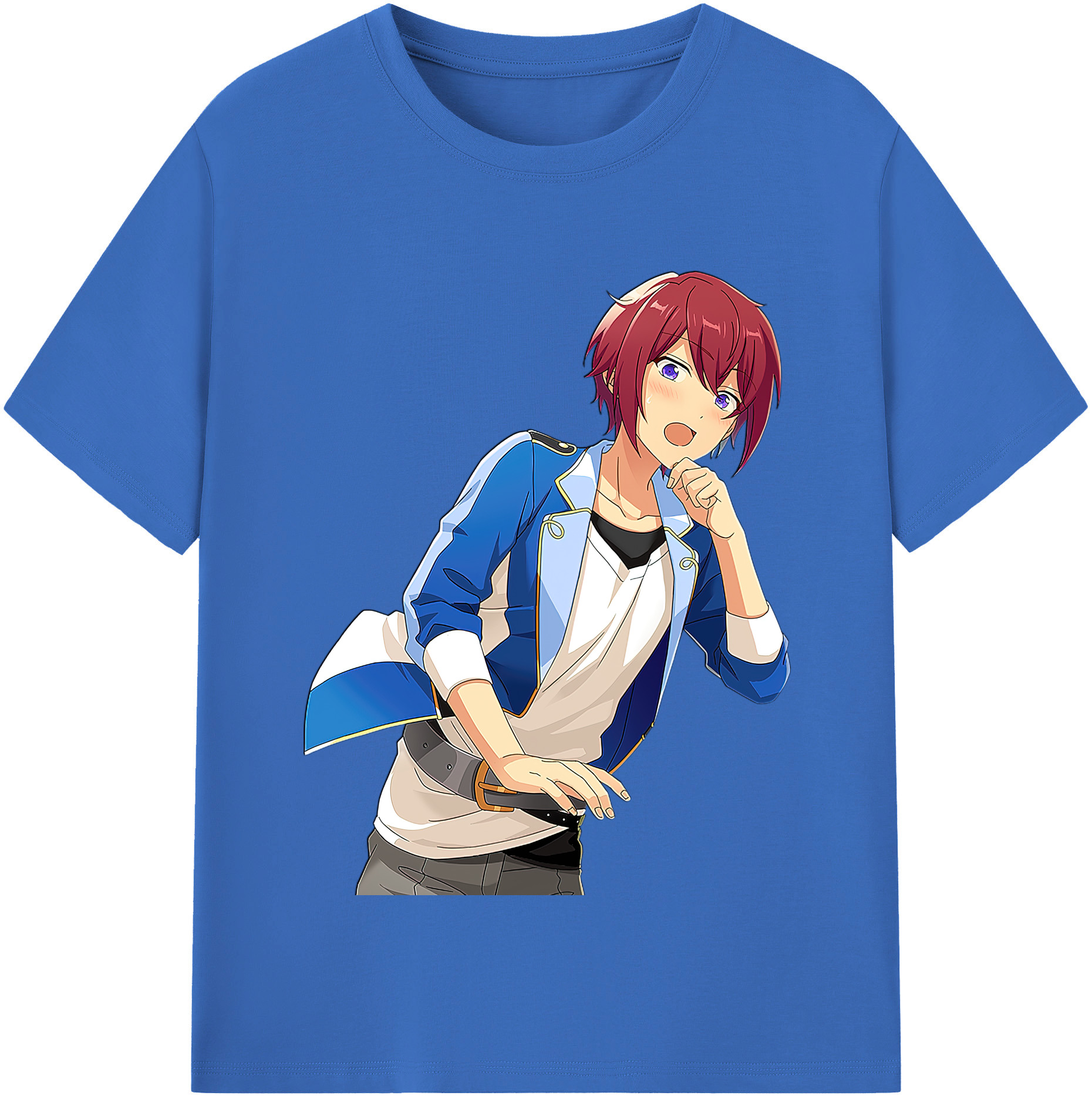 （画像用） あんさんぶるスターズ! Ensemble Stars 綿100％半袖Tシャツ（フロントプリント）