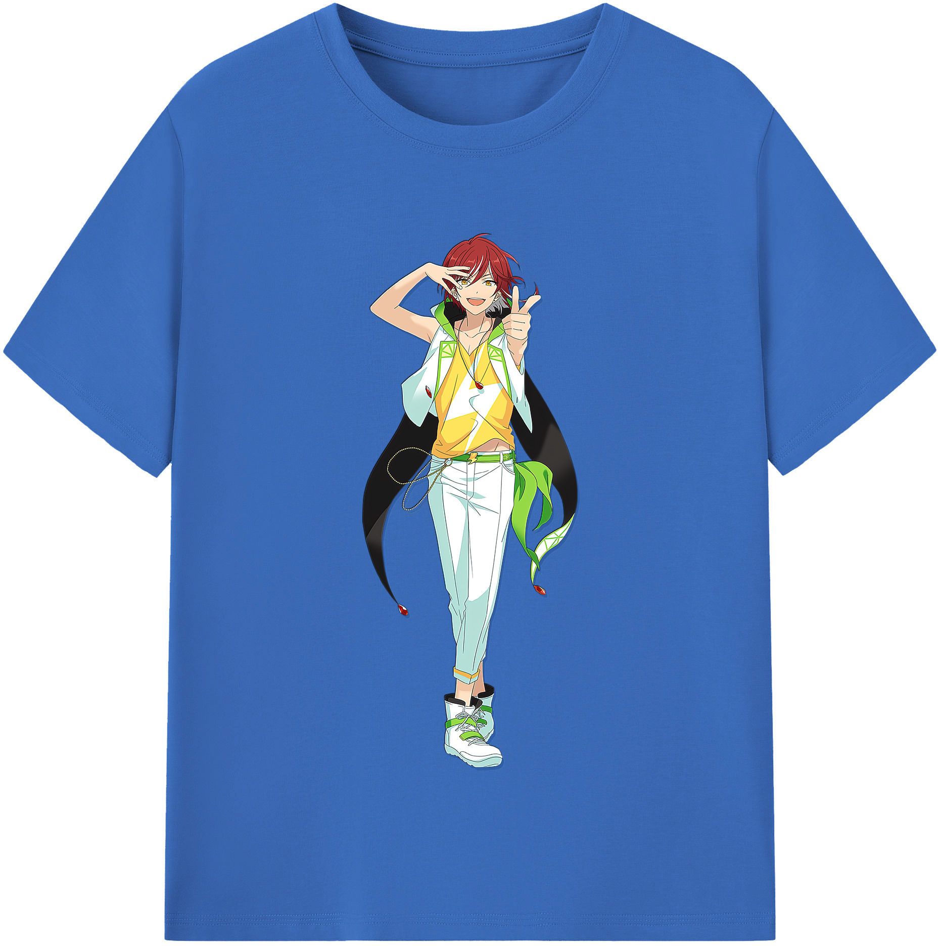 （画像用） あんさんぶるスターズ! Ensemble Stars 綿100％半袖Tシャツ（フロントプリント）