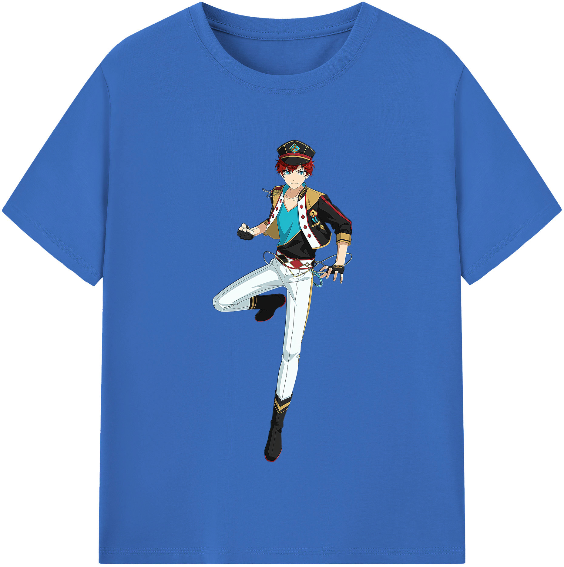 （画像用） あんさんぶるスターズ! Ensemble Stars 綿100％半袖Tシャツ（フロントプリント）