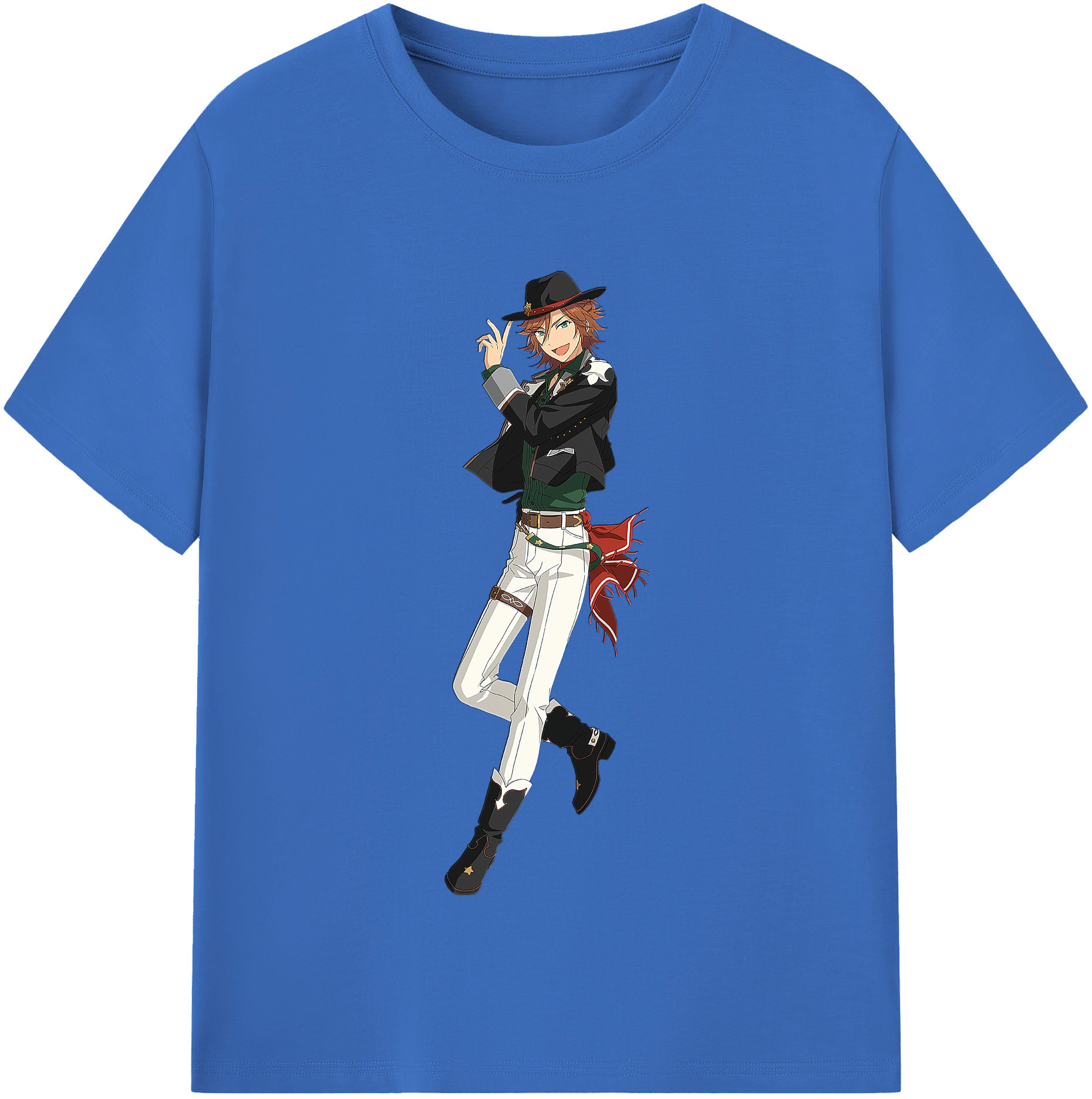 （画像用） あんさんぶるスターズ! Ensemble Stars 綿100％半袖Tシャツ（フロントプリント）