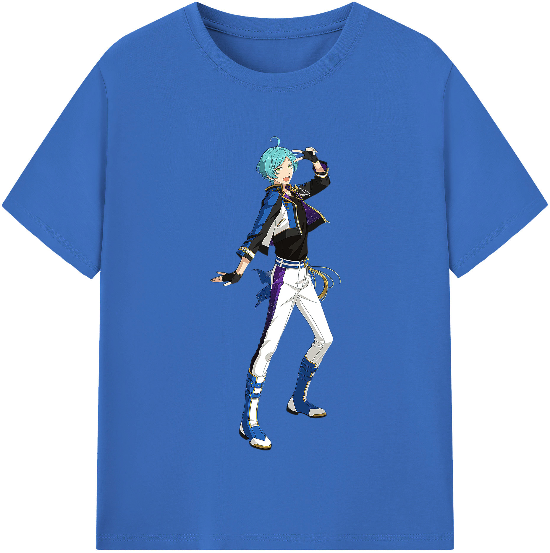 （画像用） あんさんぶるスターズ! Ensemble Stars 綿100％半袖Tシャツ（フロントプリント）