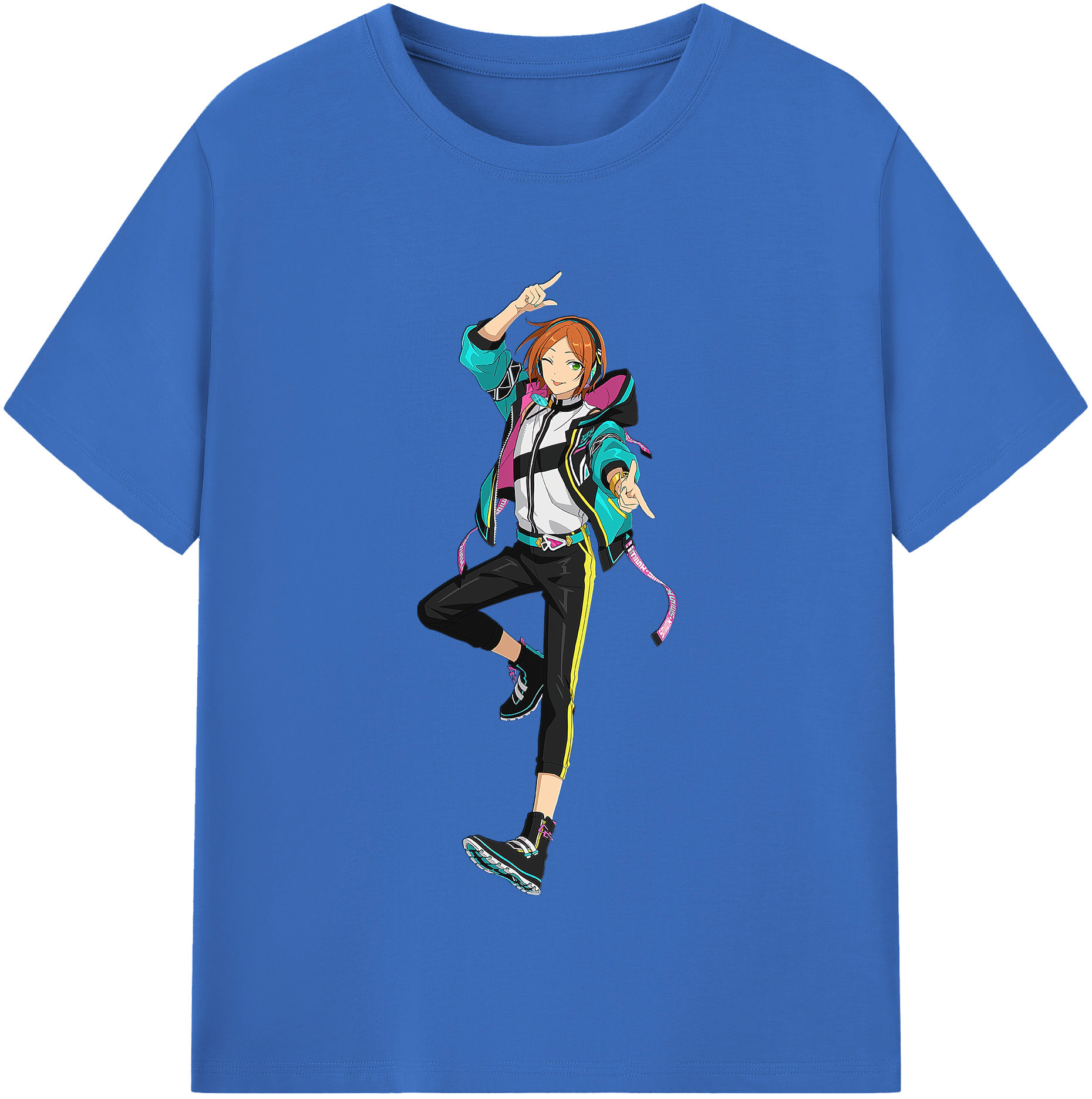 （画像用） あんさんぶるスターズ! Ensemble Stars 綿100％半袖Tシャツ（フロントプリント）