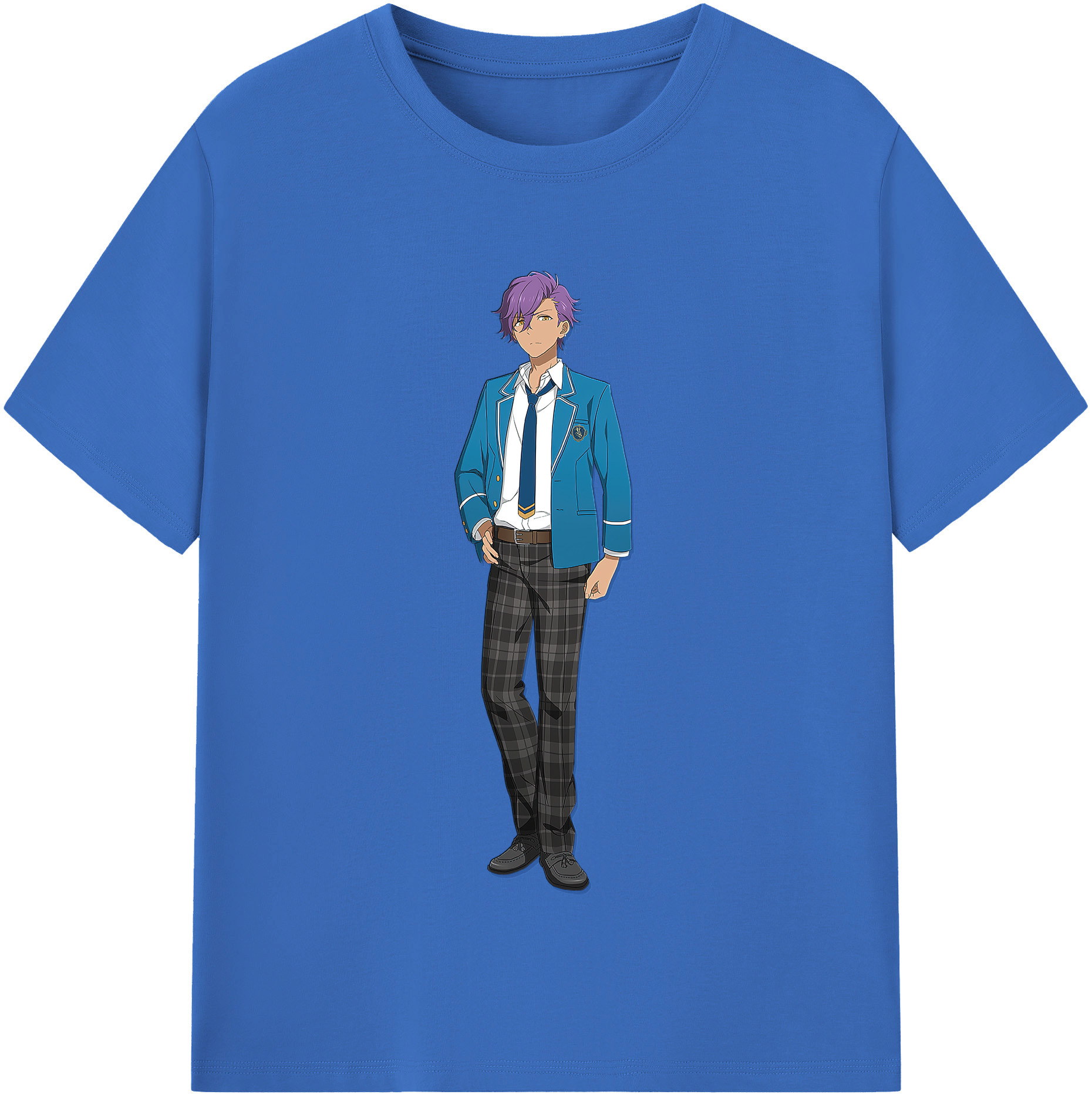 （画像用） あんさんぶるスターズ! Ensemble Stars 綿100％半袖Tシャツ（フロントプリント）