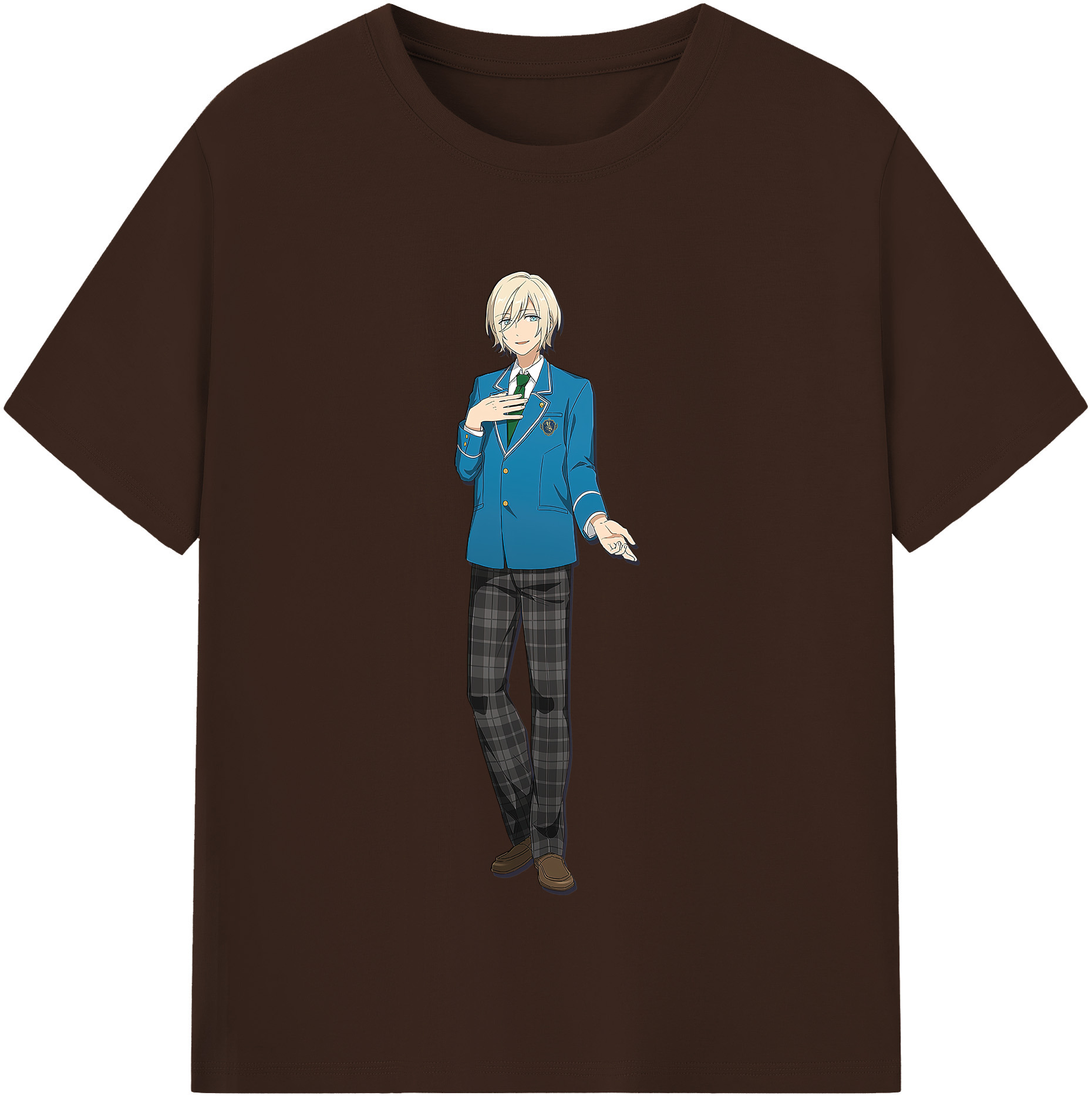 （画像用） あんさんぶるスターズ! Ensemble Stars 綿100％半袖Tシャツ（フロントプリント）