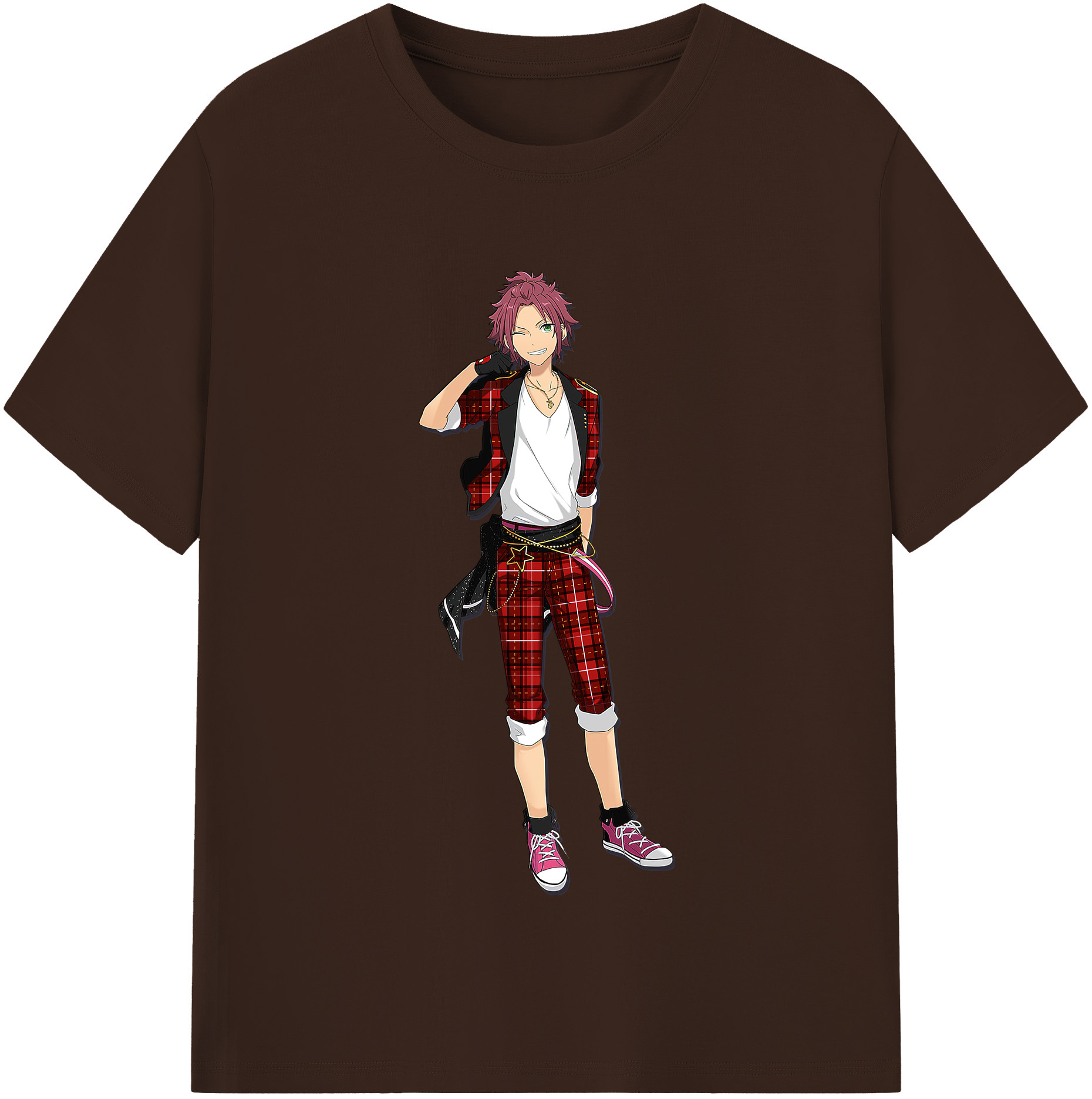（画像用） あんさんぶるスターズ! Ensemble Stars 綿100％半袖Tシャツ（フロントプリント）