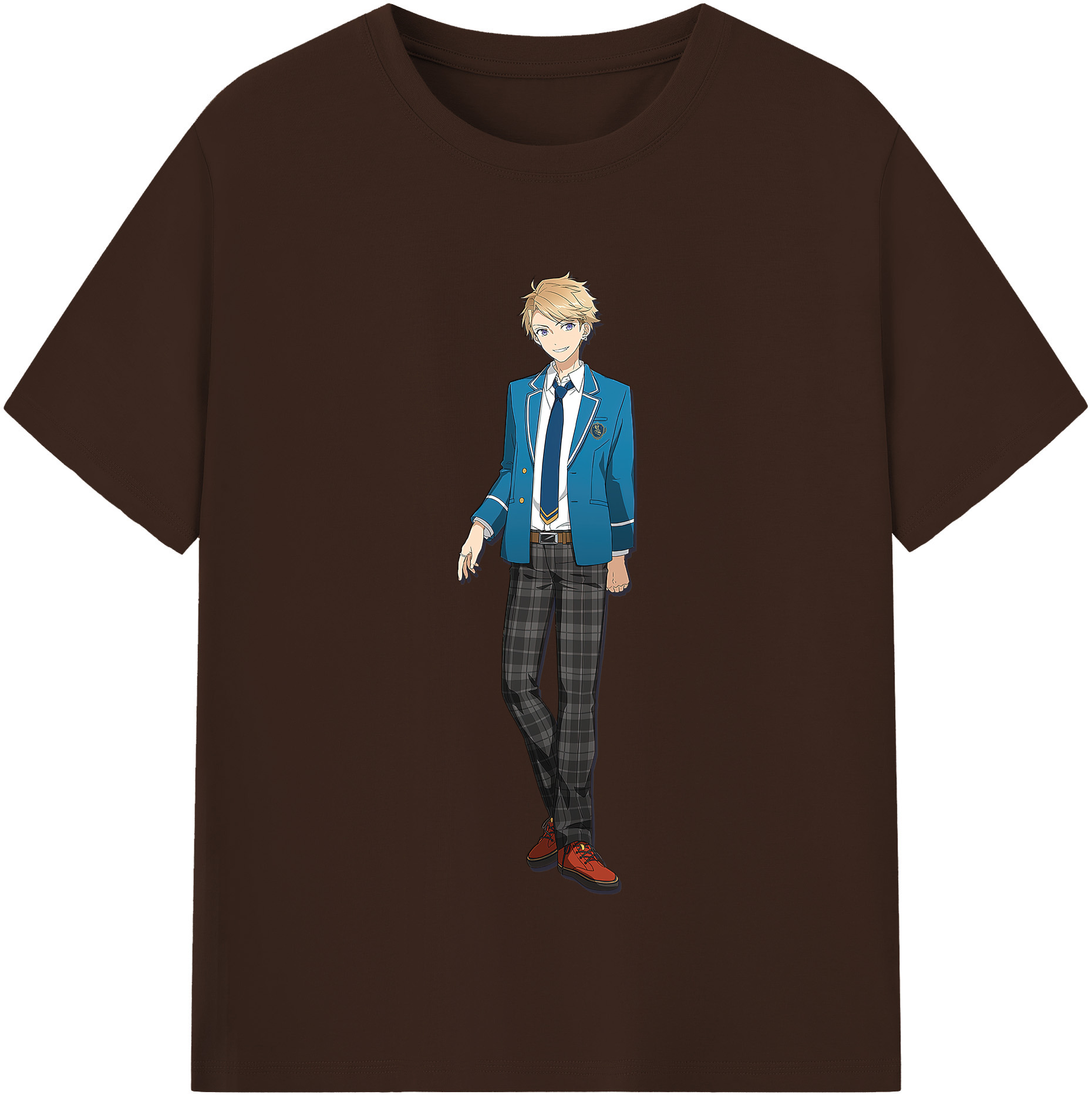 （画像用） あんさんぶるスターズ! Ensemble Stars 綿100％半袖Tシャツ（フロントプリント）