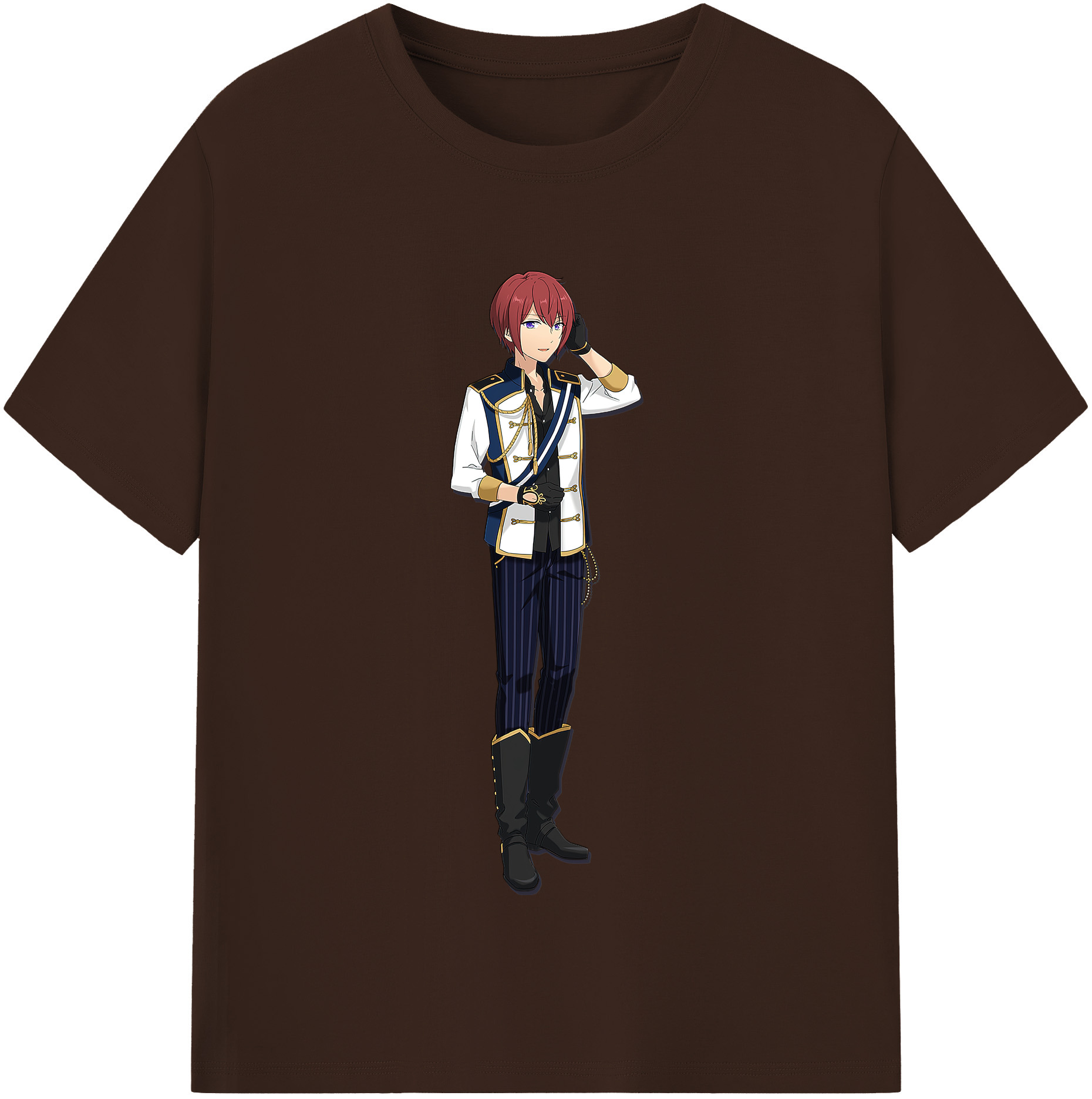（画像用） あんさんぶるスターズ! Ensemble Stars 綿100％半袖Tシャツ（フロントプリント）