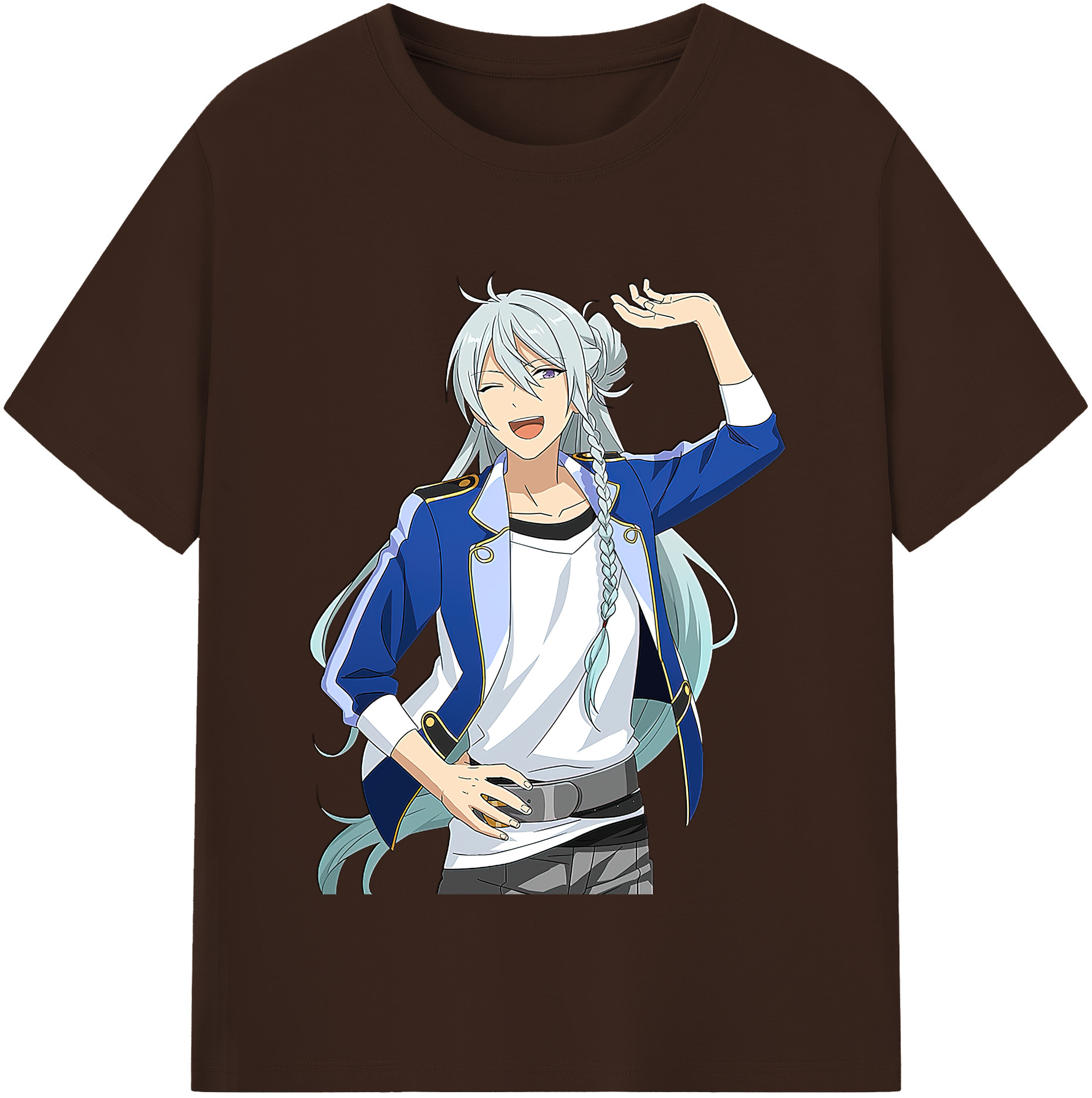 （画像用） あんさんぶるスターズ! Ensemble Stars 綿100％半袖Tシャツ（フロントプリント）