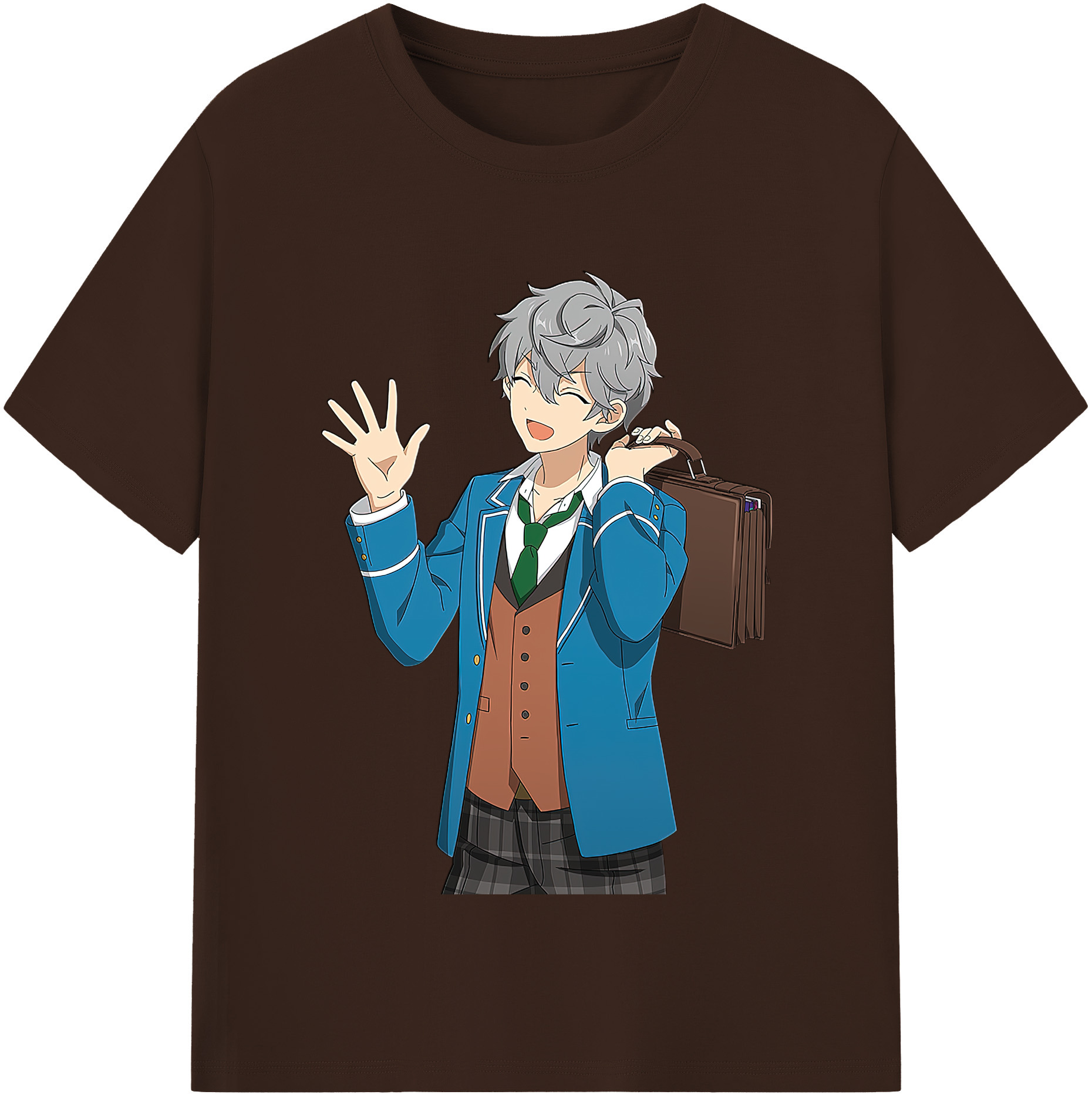 （画像用） あんさんぶるスターズ! Ensemble Stars 綿100％半袖Tシャツ（フロントプリント）