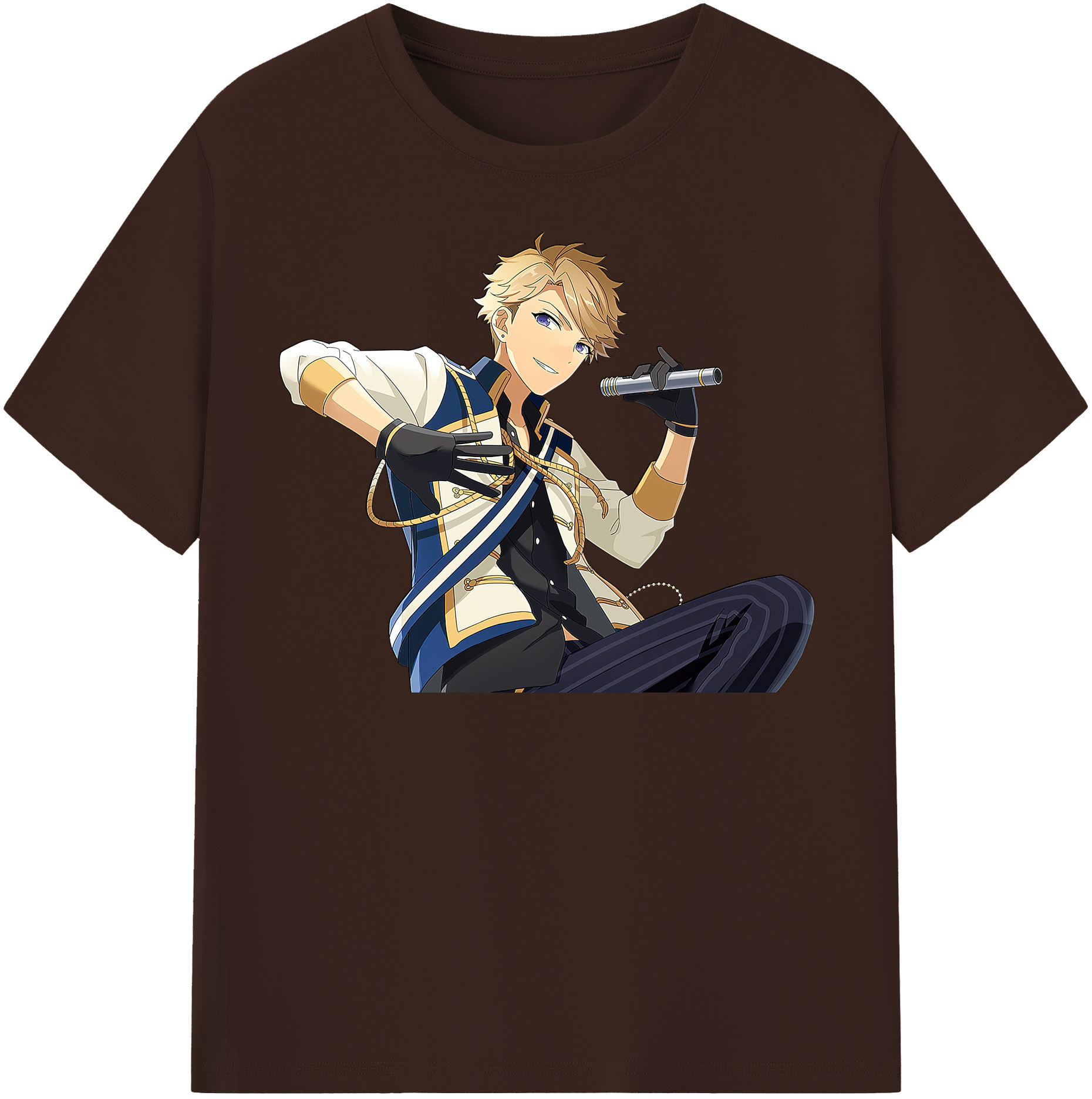 （画像用） あんさんぶるスターズ! Ensemble Stars 綿100％半袖Tシャツ（フロントプリント）
