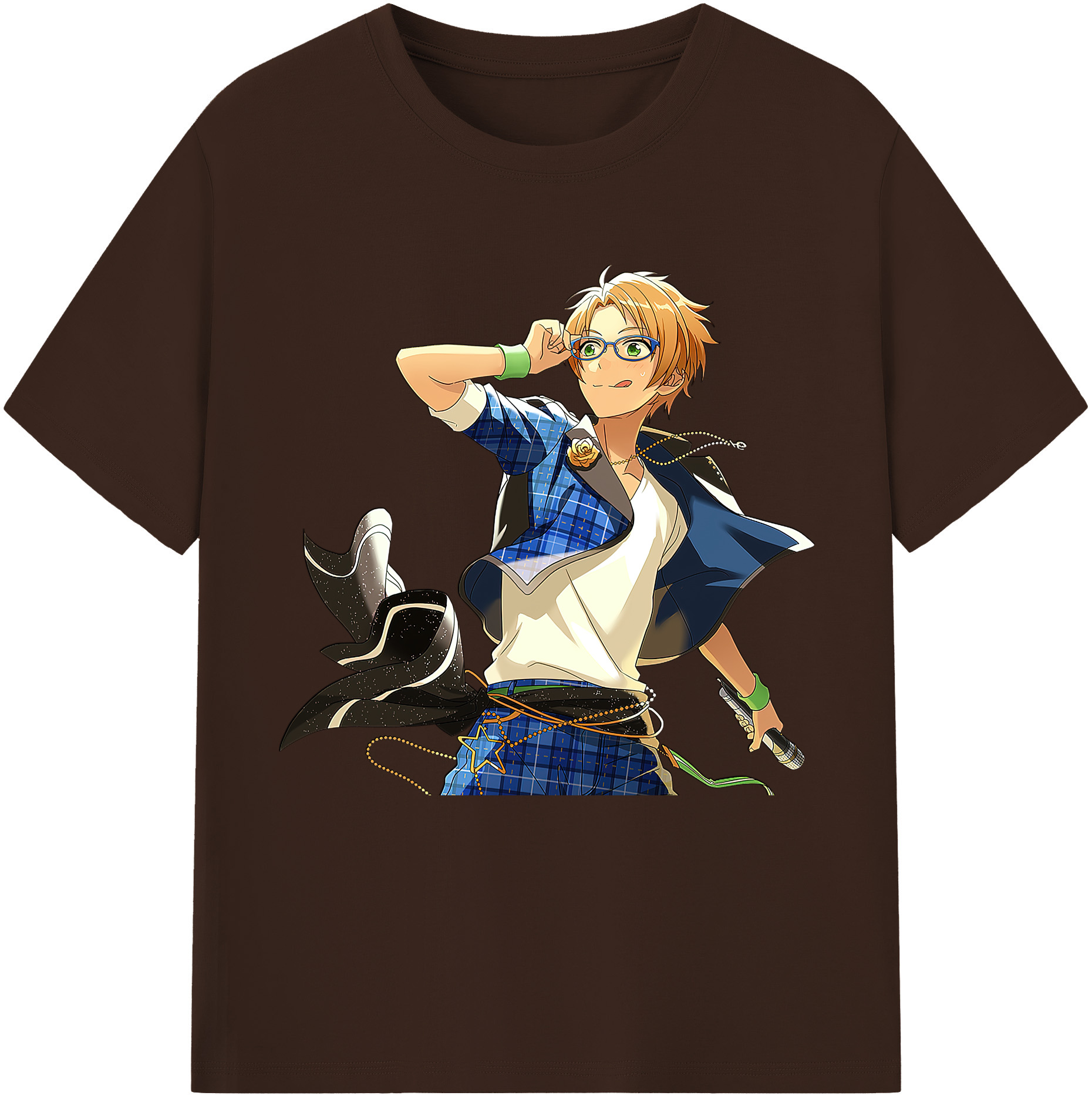 （画像用） あんさんぶるスターズ! Ensemble Stars 綿100％半袖Tシャツ（フロントプリント）
