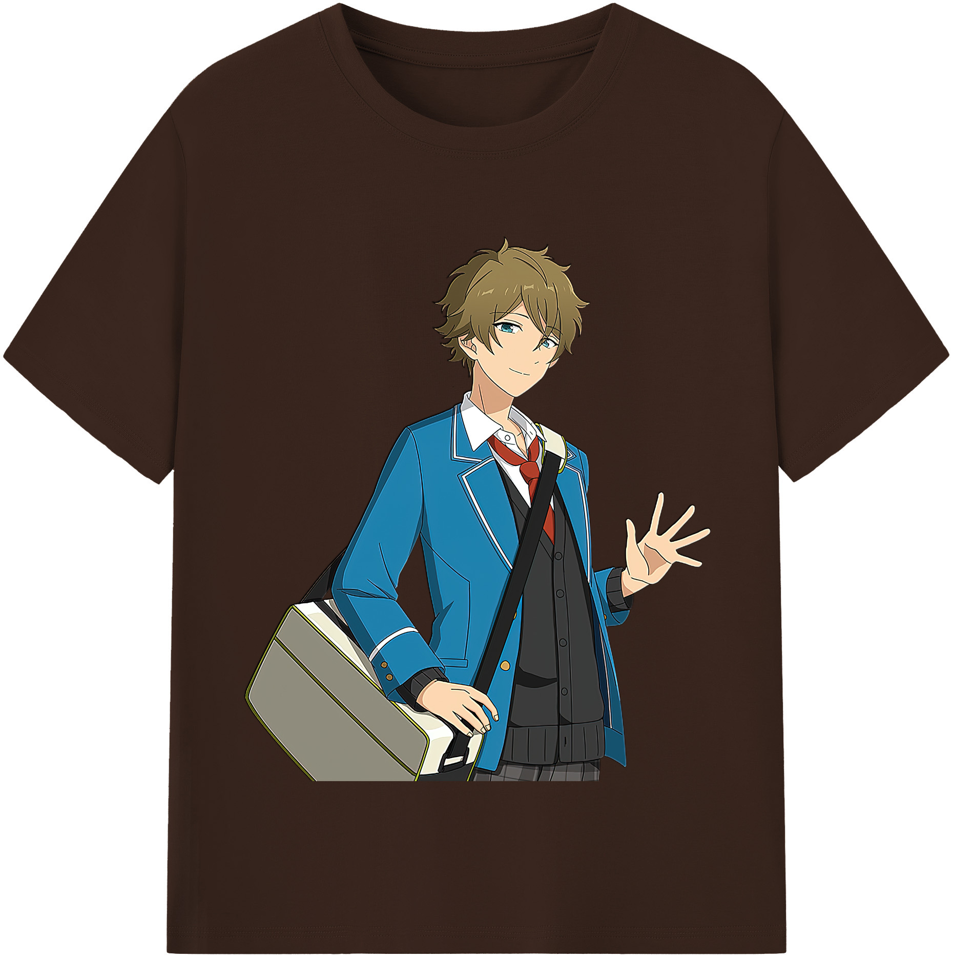 （画像用） あんさんぶるスターズ! Ensemble Stars 綿100％半袖Tシャツ（フロントプリント）