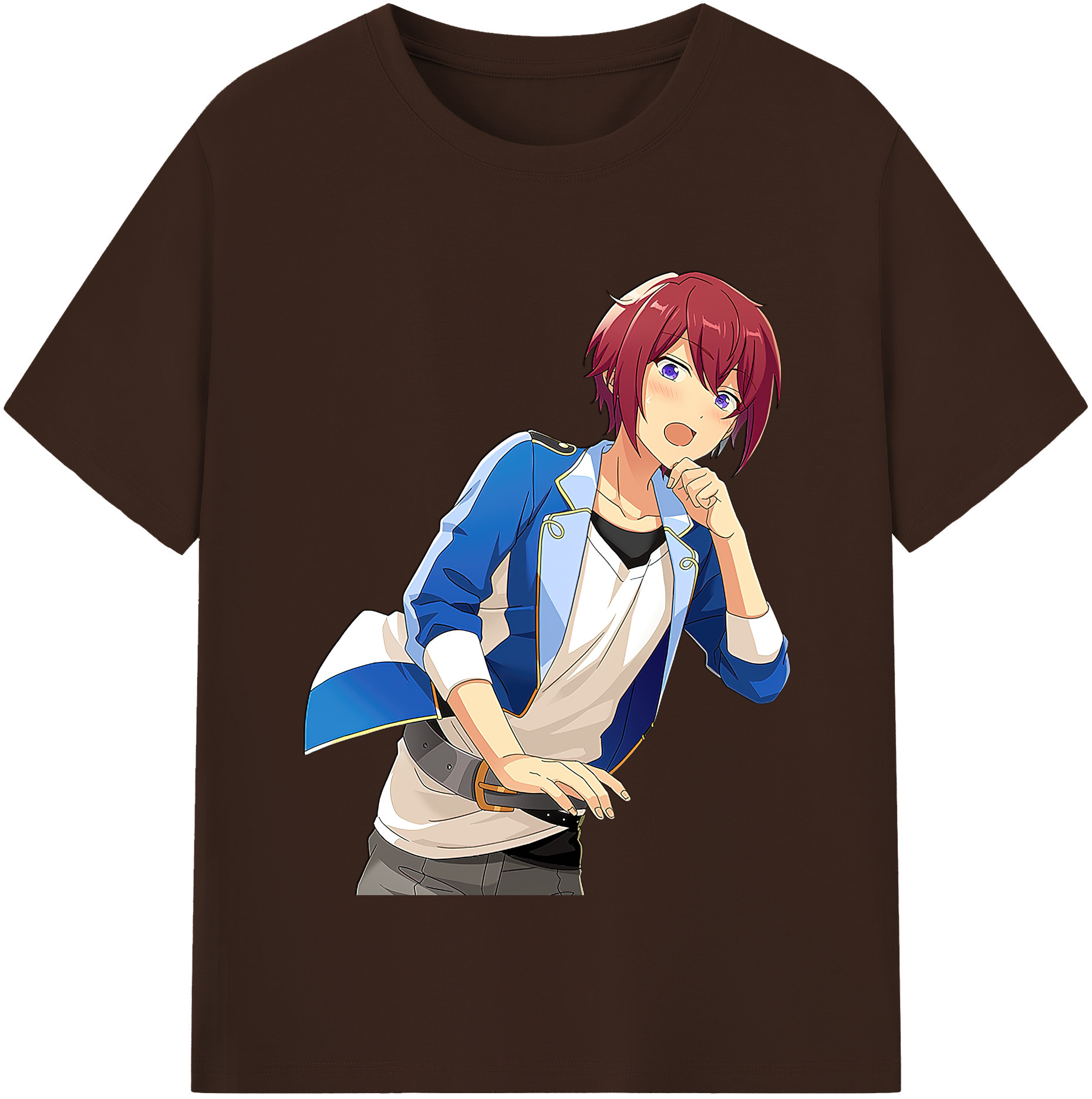（画像用） あんさんぶるスターズ! Ensemble Stars 綿100％半袖Tシャツ（フロントプリント）
