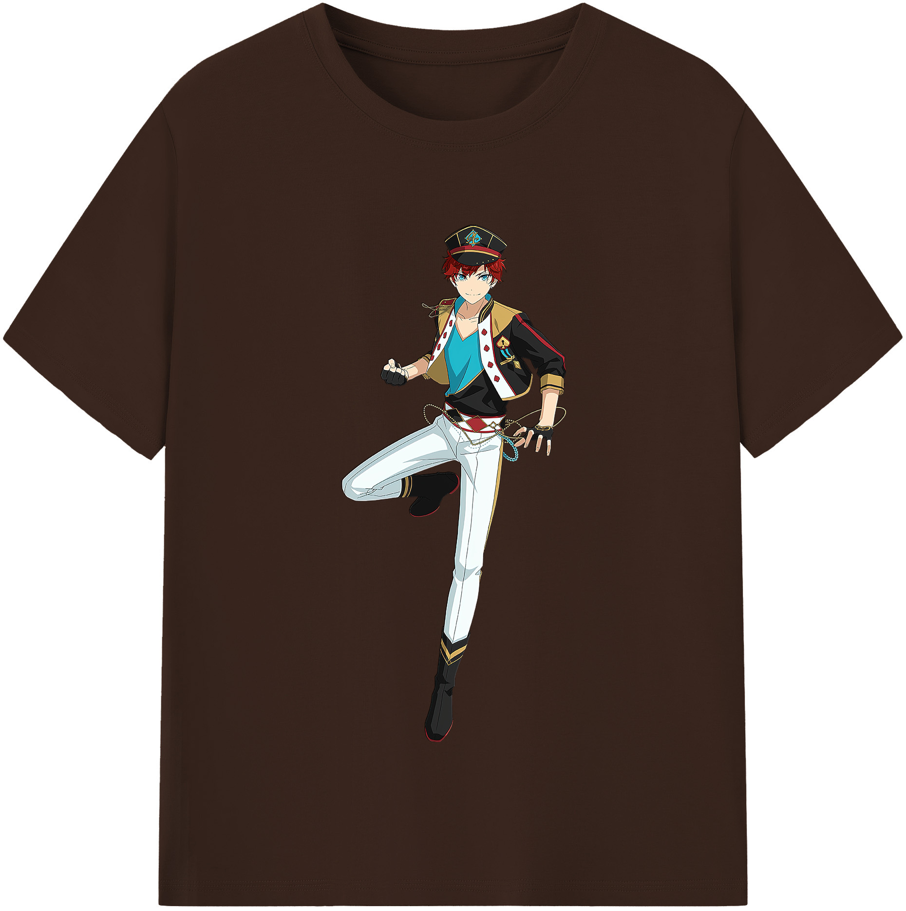 （画像用） あんさんぶるスターズ! Ensemble Stars 綿100％半袖Tシャツ（フロントプリント）