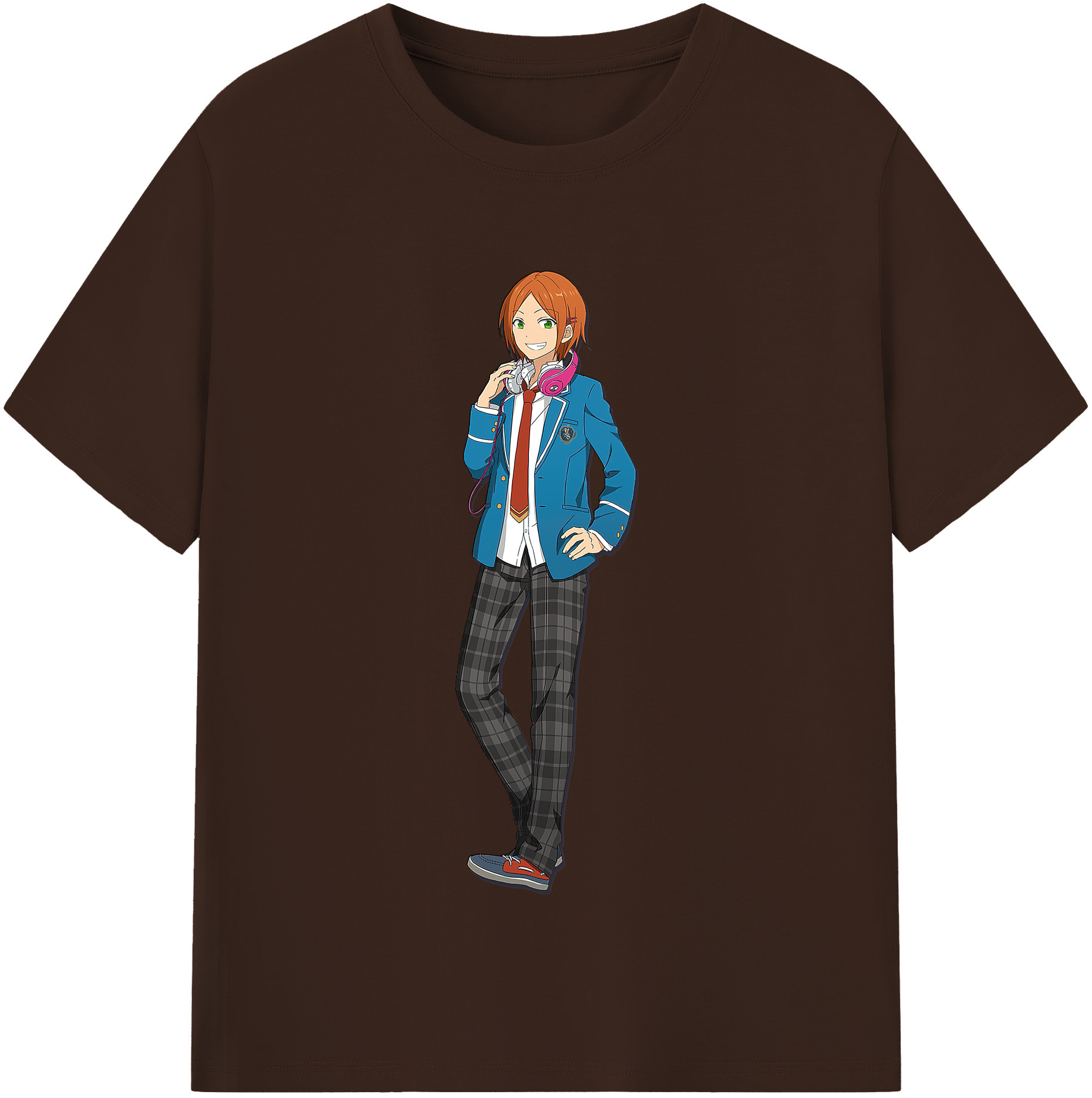 （画像用） あんさんぶるスターズ! Ensemble Stars 綿100％半袖Tシャツ（フロントプリント）