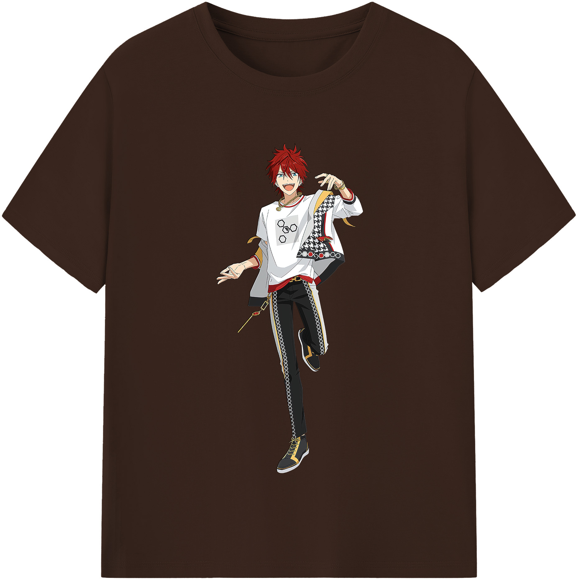 （画像用） あんさんぶるスターズ! Ensemble Stars 綿100％半袖Tシャツ（フロントプリント）