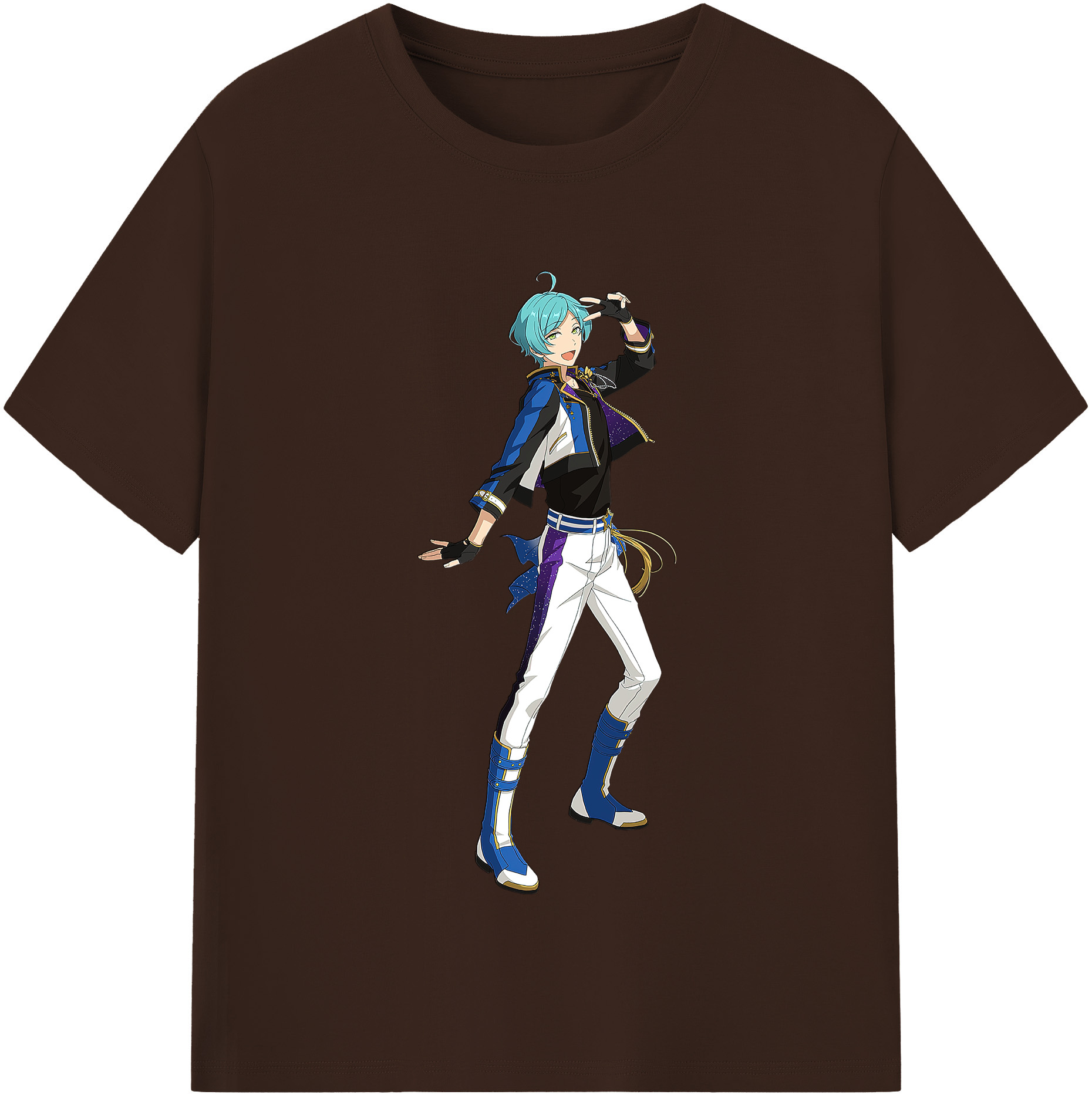 （画像用） あんさんぶるスターズ! Ensemble Stars 綿100％半袖Tシャツ（フロントプリント）