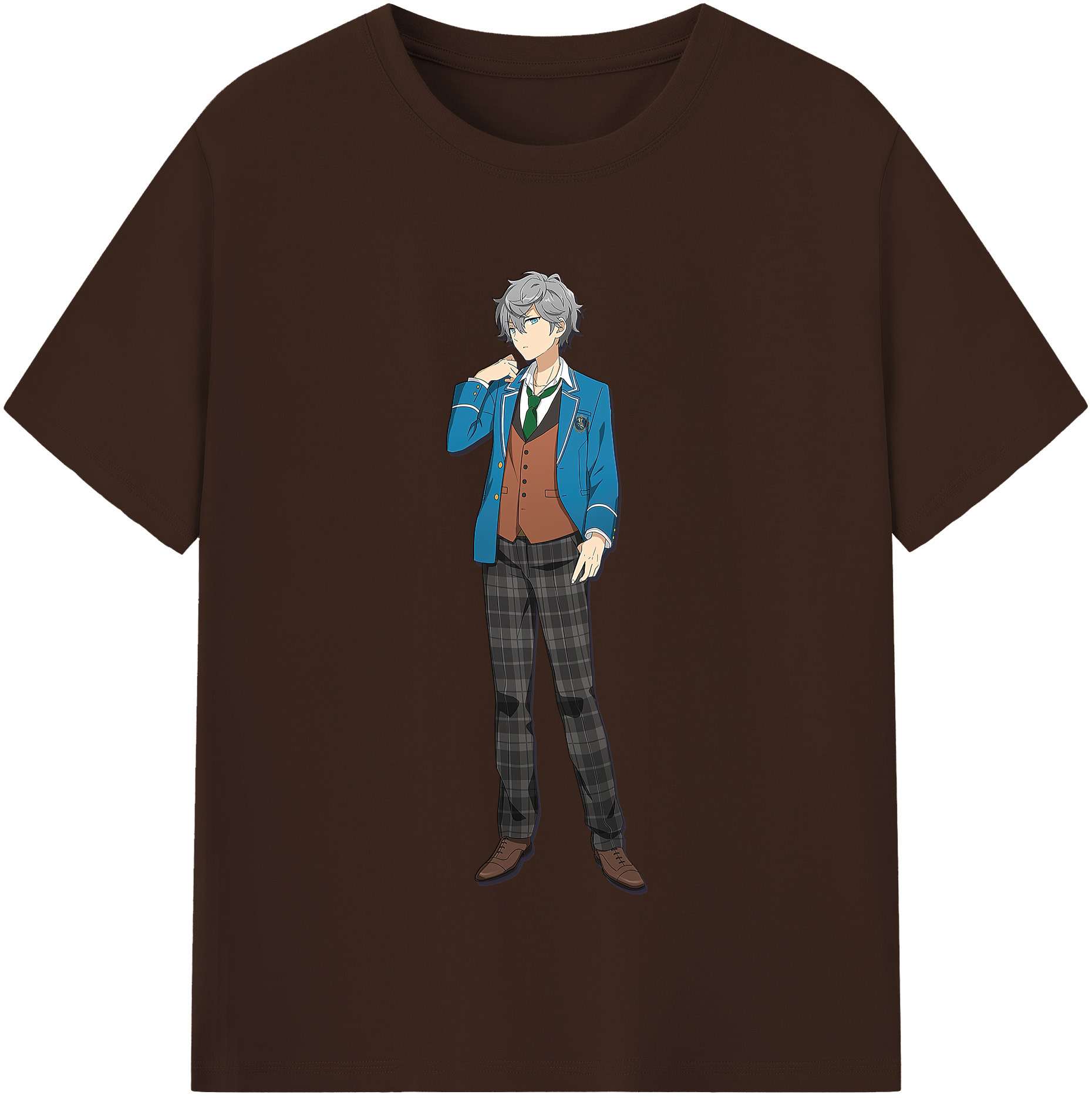 （画像用） あんさんぶるスターズ! Ensemble Stars 綿100％半袖Tシャツ（フロントプリント）