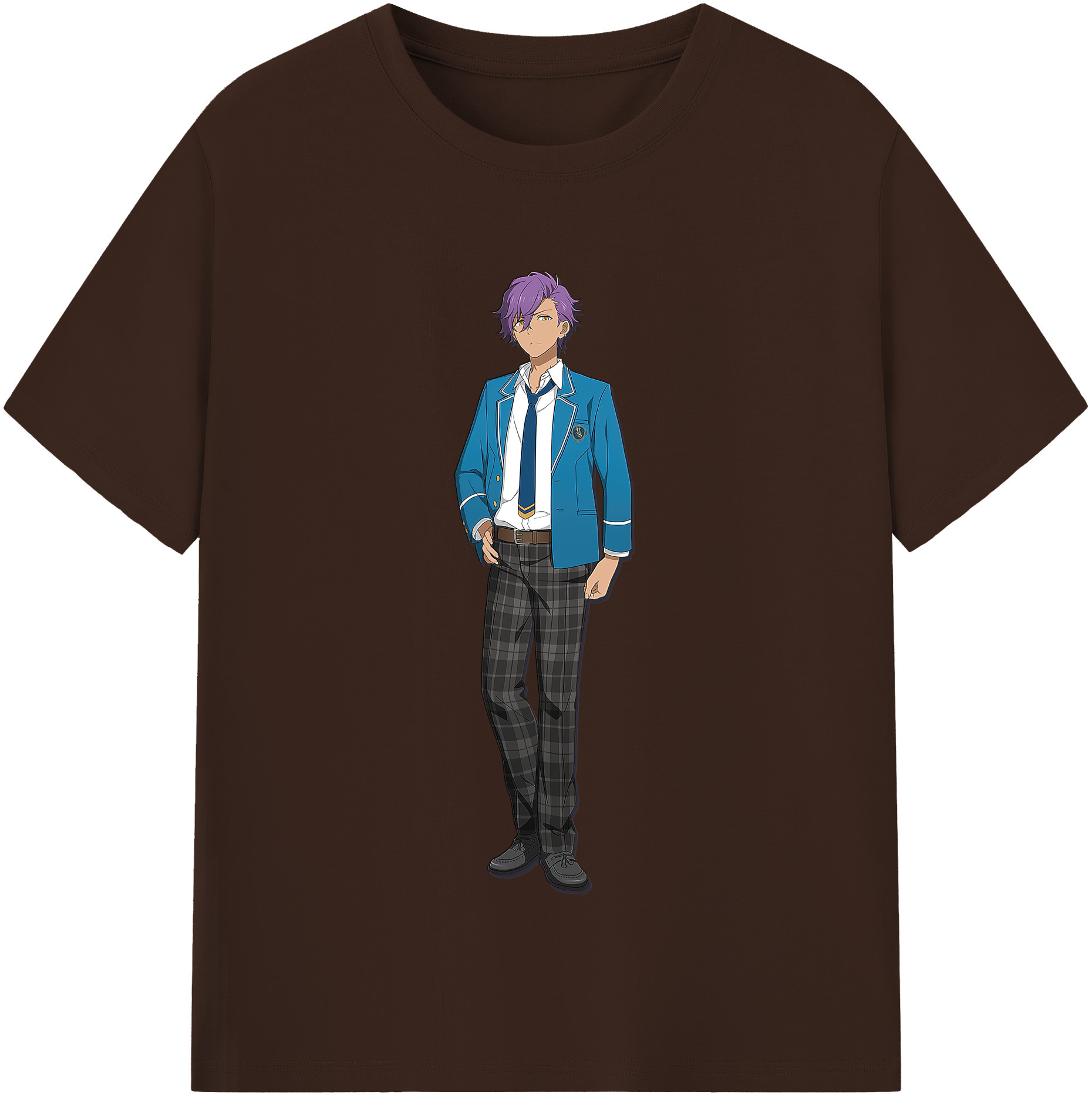 （画像用） あんさんぶるスターズ! Ensemble Stars 綿100％半袖Tシャツ（フロントプリント）