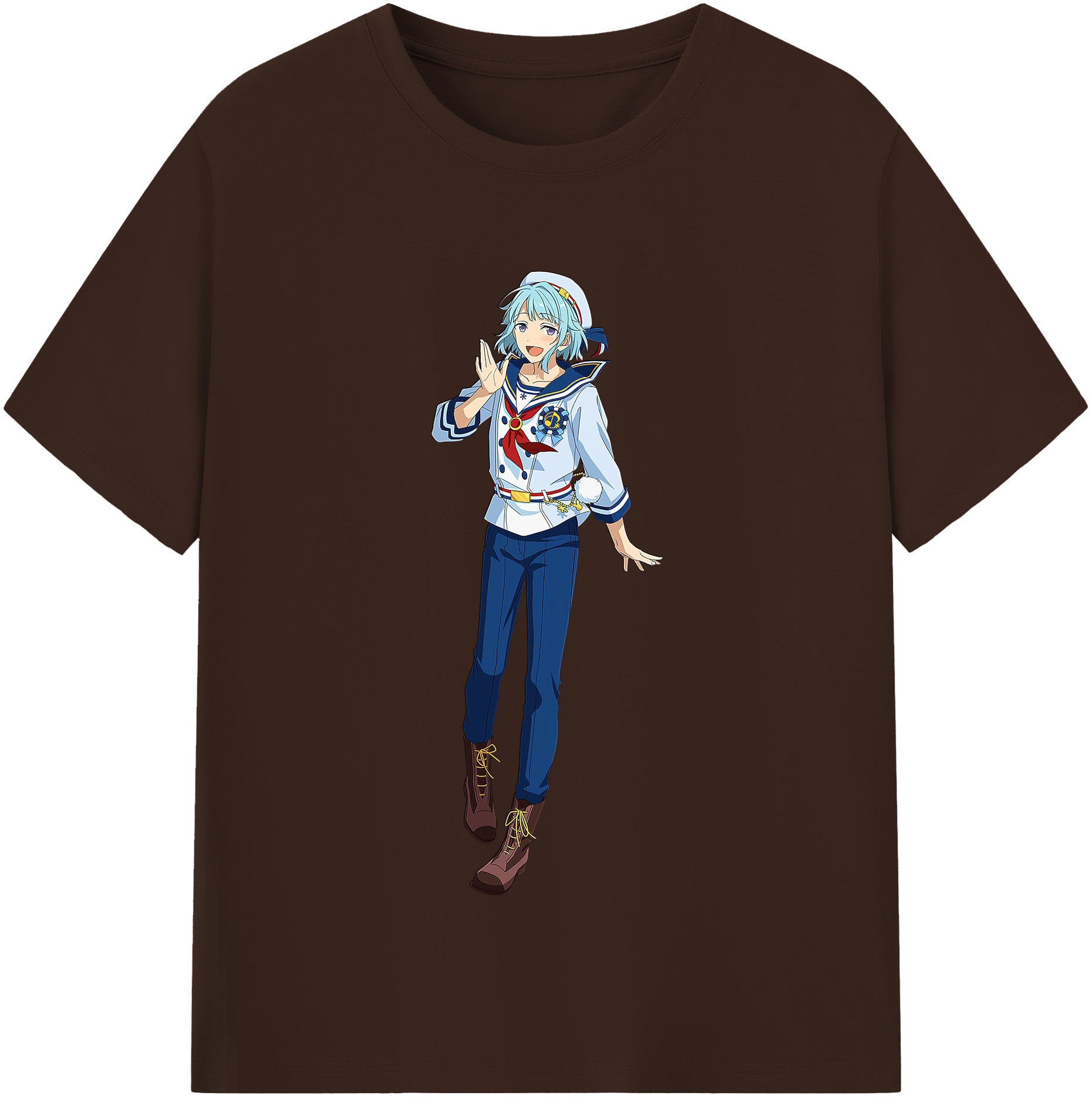 （画像用） あんさんぶるスターズ! Ensemble Stars 綿100％半袖Tシャツ（フロントプリント）
