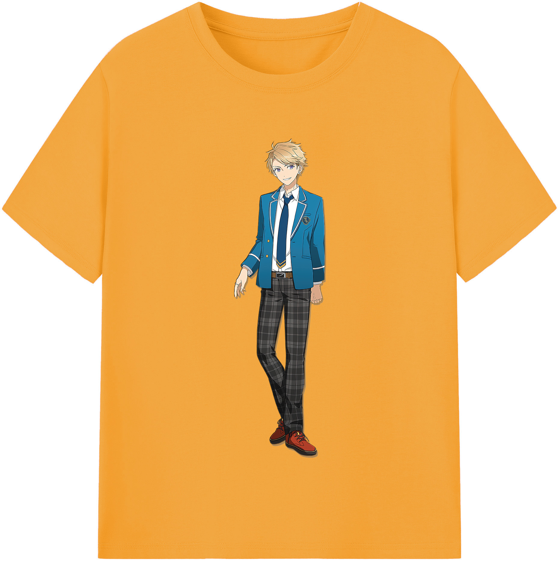 （画像用） あんさんぶるスターズ! Ensemble Stars 綿100％半袖Tシャツ（フロントプリント）