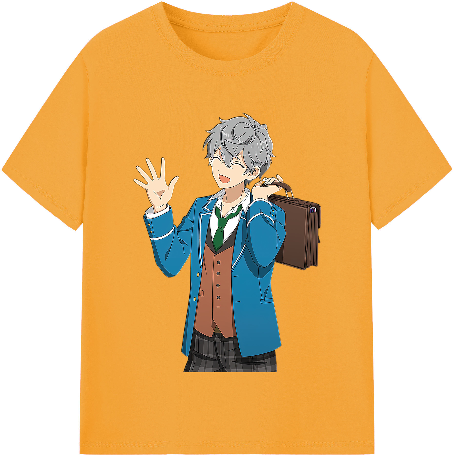 （画像用） あんさんぶるスターズ! Ensemble Stars 綿100％半袖Tシャツ（フロントプリント）