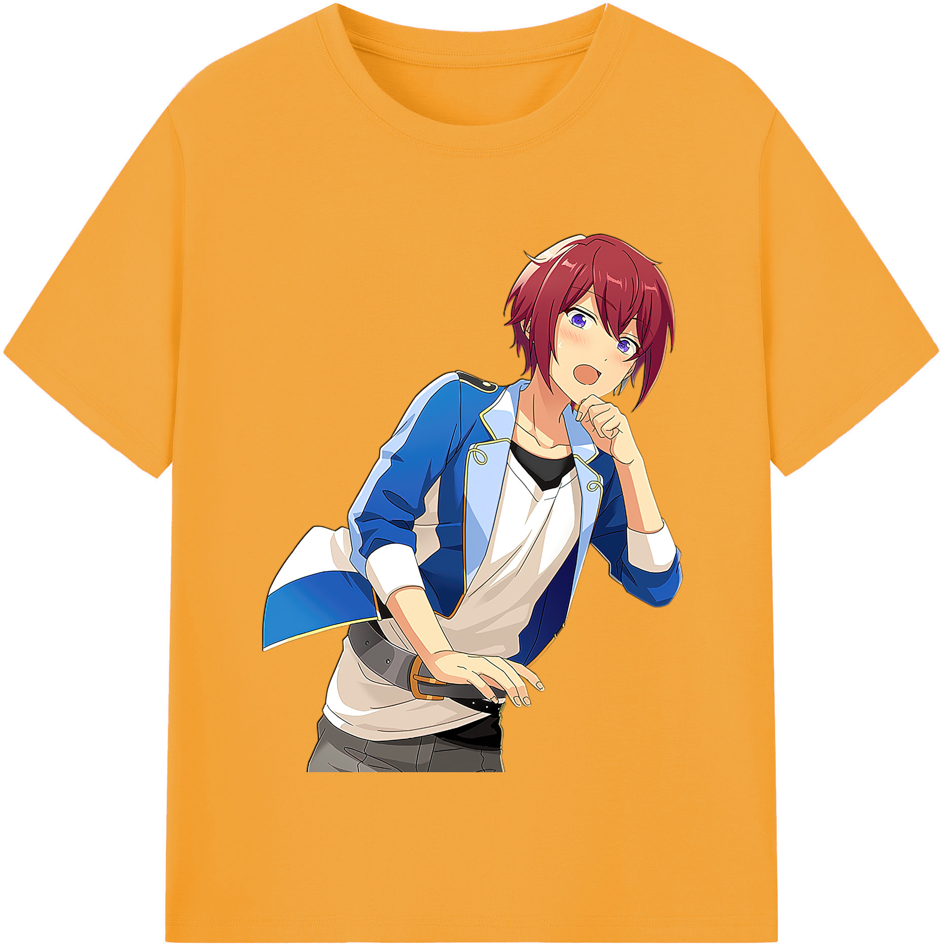 （画像用） あんさんぶるスターズ! Ensemble Stars 綿100％半袖Tシャツ（フロントプリント）