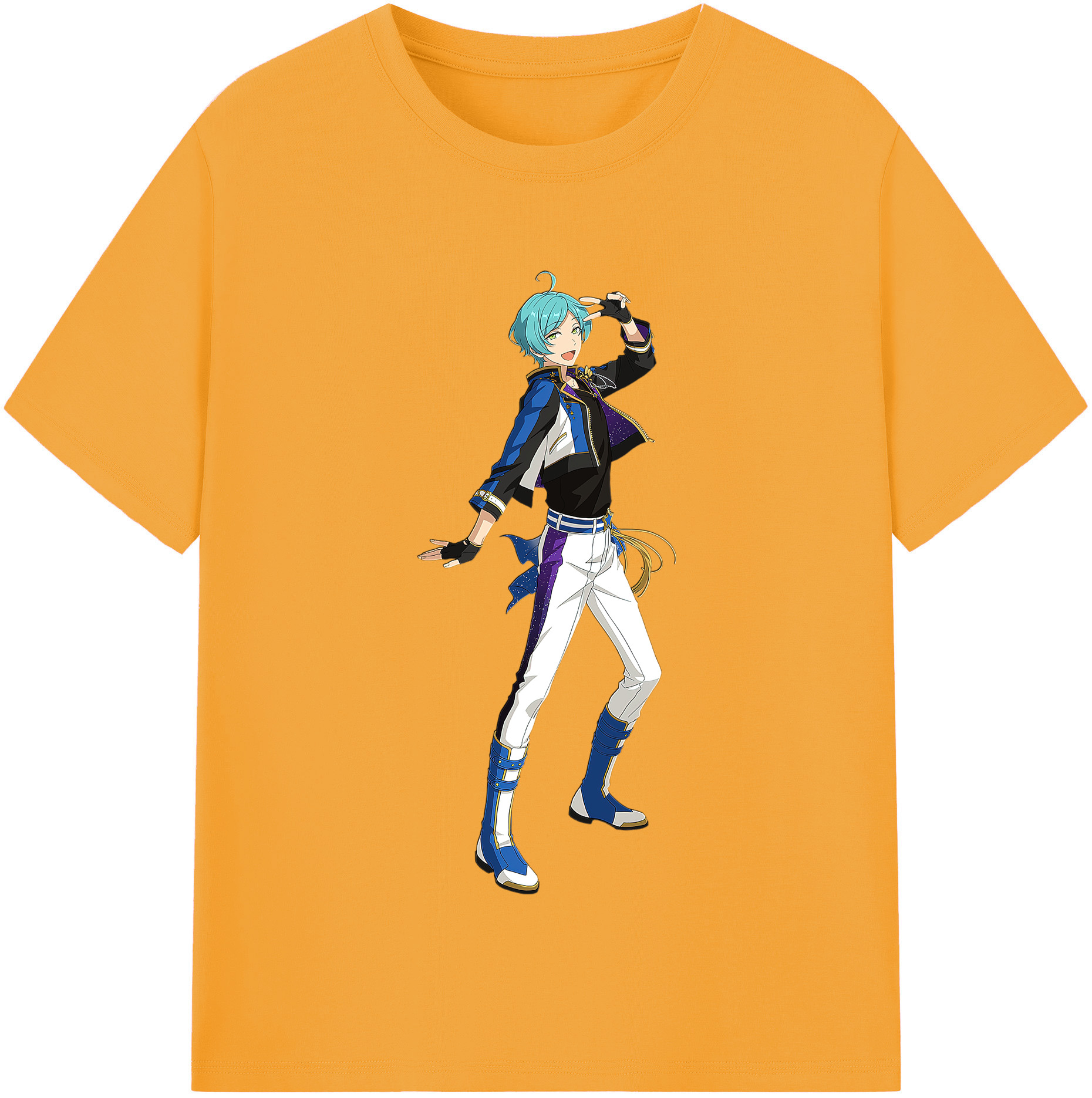 （画像用） あんさんぶるスターズ! Ensemble Stars 綿100％半袖Tシャツ（フロントプリント）