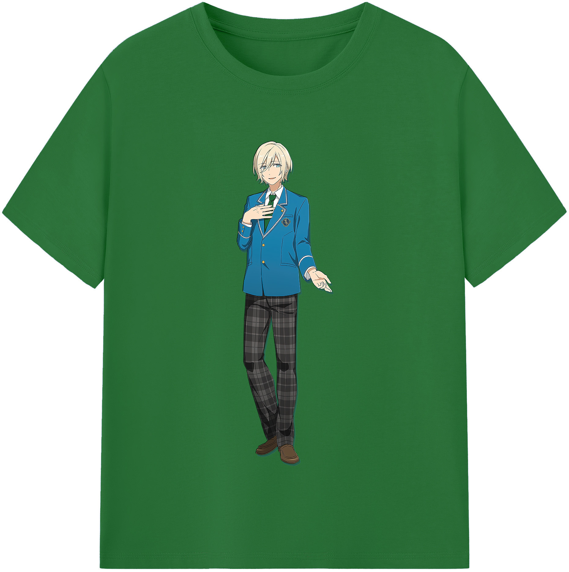 （画像用） あんさんぶるスターズ! Ensemble Stars 綿100％半袖Tシャツ（フロントプリント）