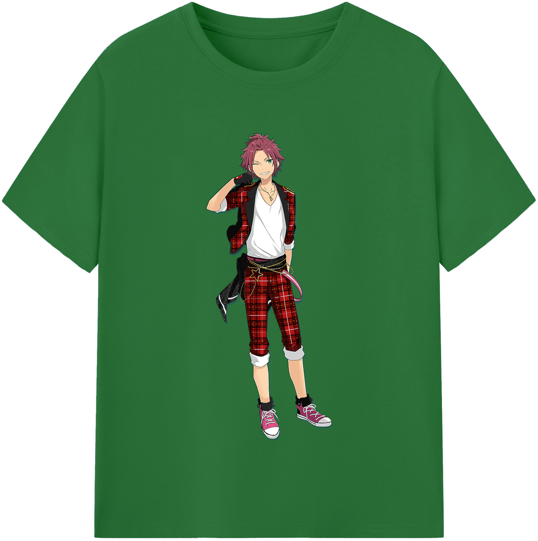 （画像用） あんさんぶるスターズ! Ensemble Stars 綿100％半袖Tシャツ（フロントプリント）