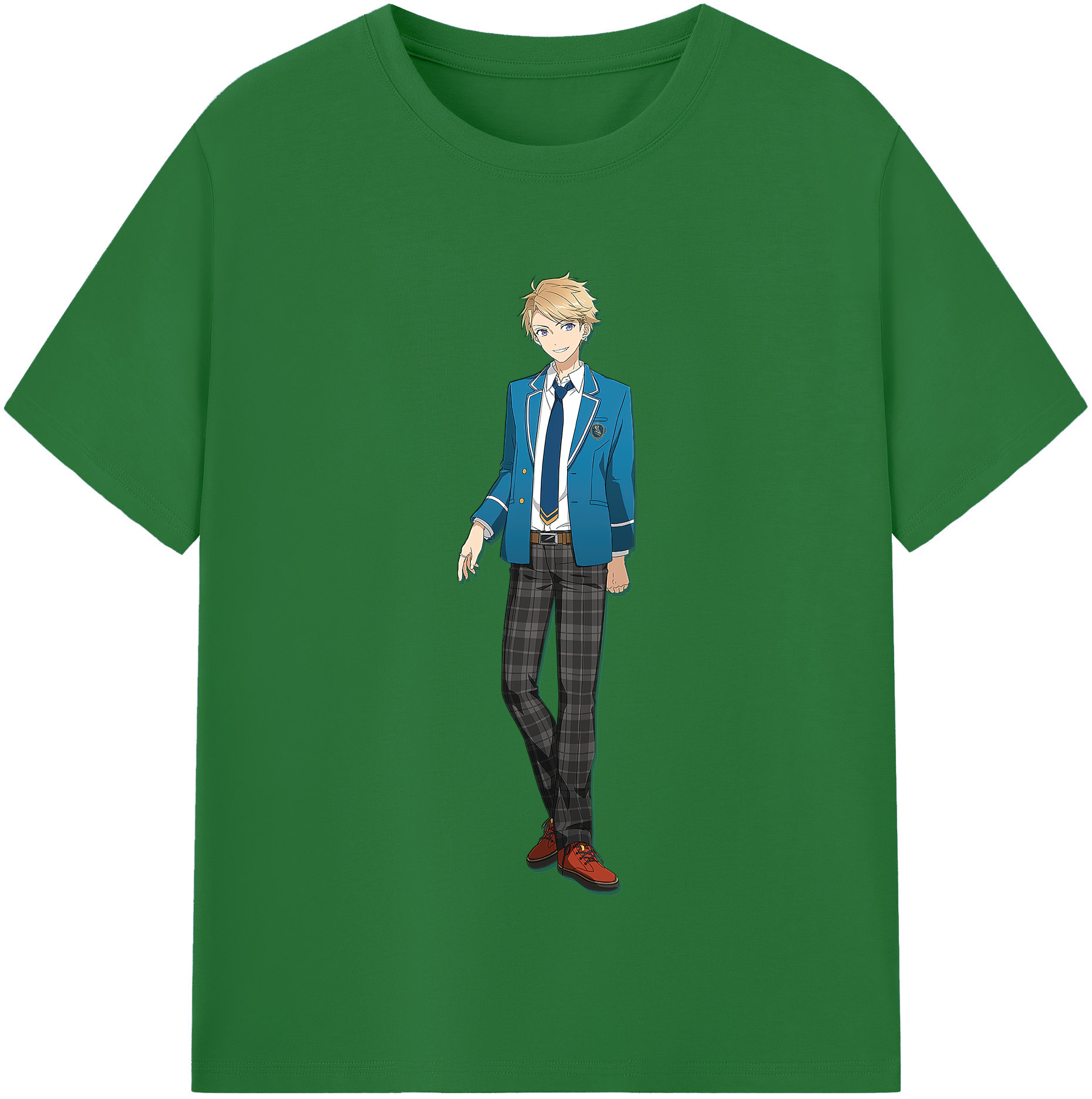 （画像用） あんさんぶるスターズ! Ensemble Stars 綿100％半袖Tシャツ（フロントプリント）