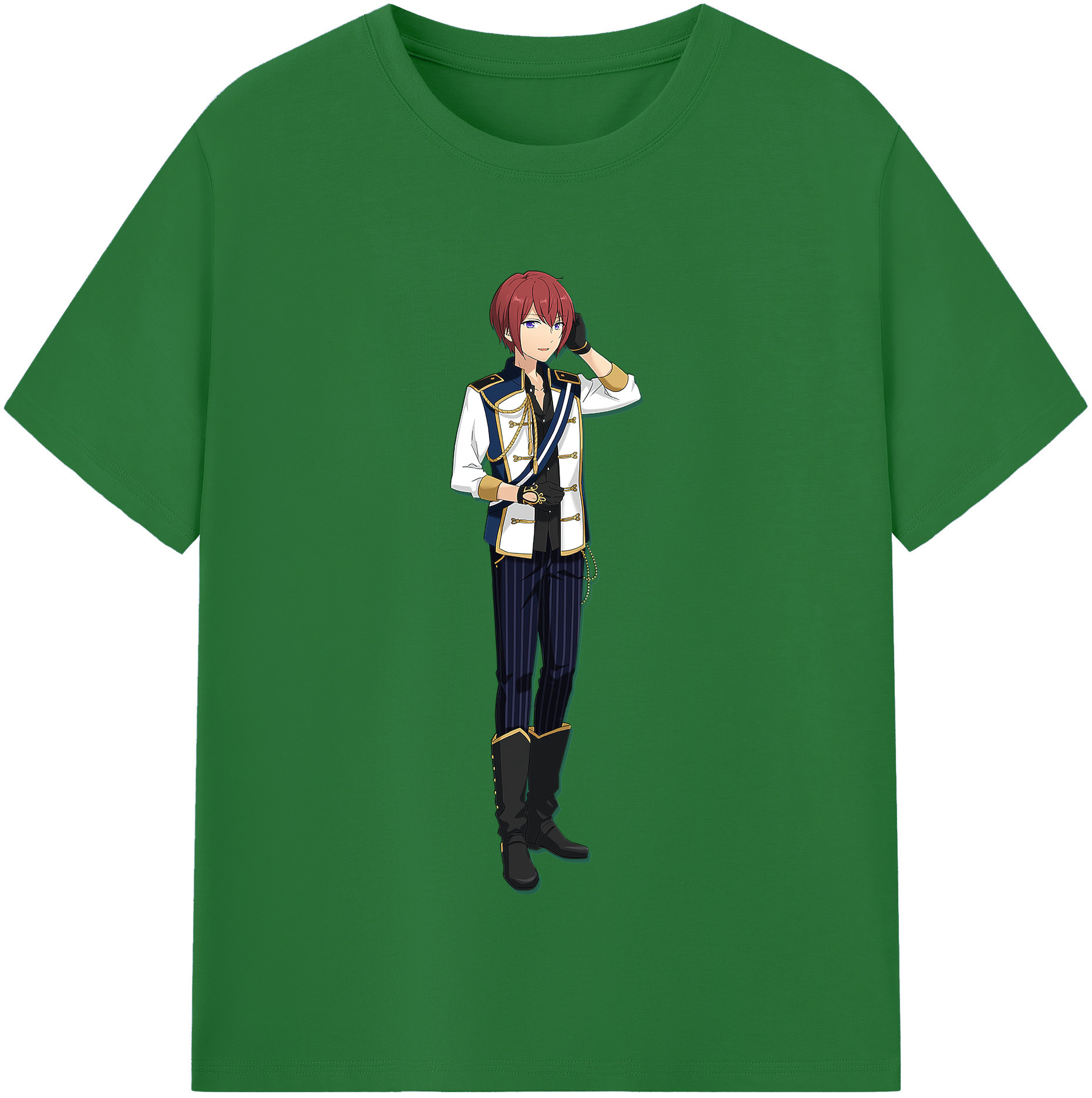（画像用） あんさんぶるスターズ! Ensemble Stars 綿100％半袖Tシャツ（フロントプリント）
