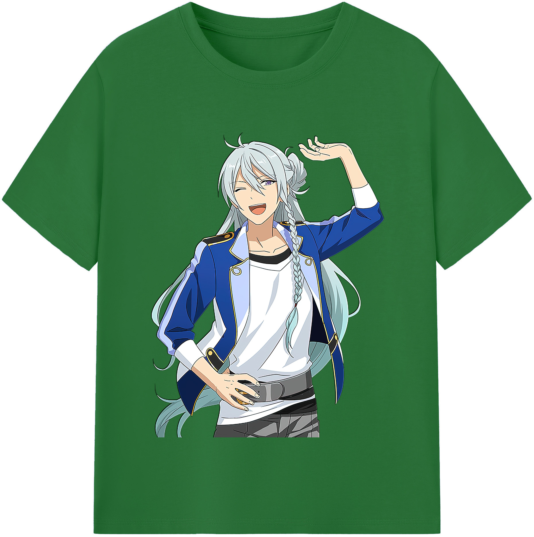 （画像用） あんさんぶるスターズ! Ensemble Stars 綿100％半袖Tシャツ（フロントプリント）