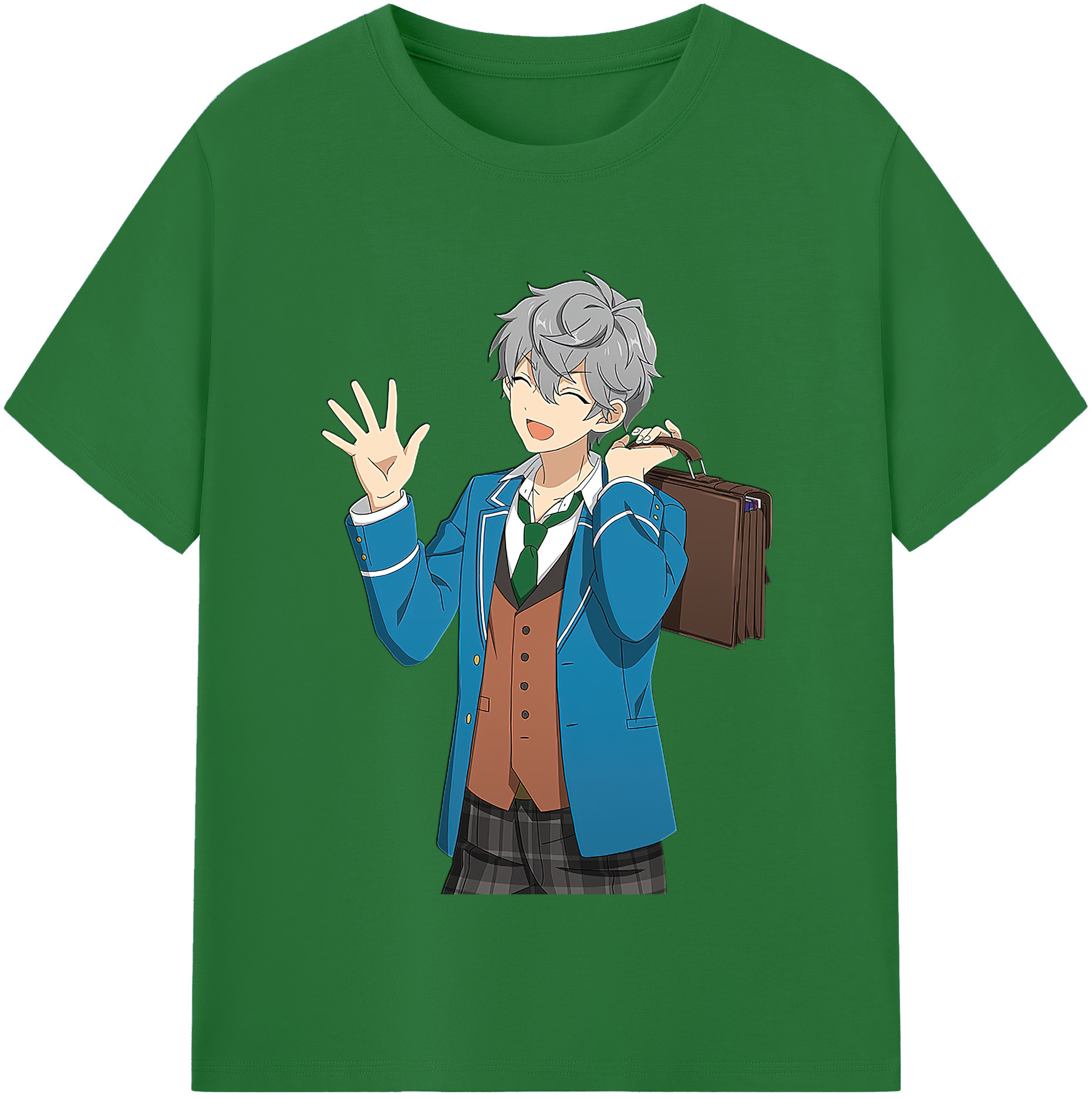 （画像用） あんさんぶるスターズ! Ensemble Stars 綿100％半袖Tシャツ（フロントプリント）