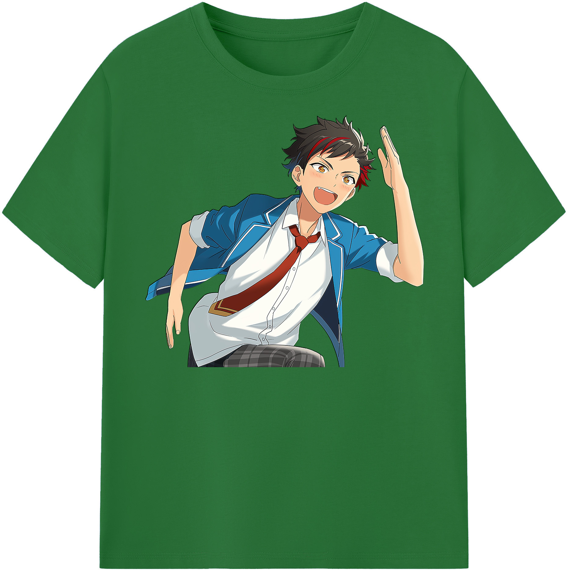 （画像用） あんさんぶるスターズ! Ensemble Stars 綿100％半袖Tシャツ（フロントプリント）