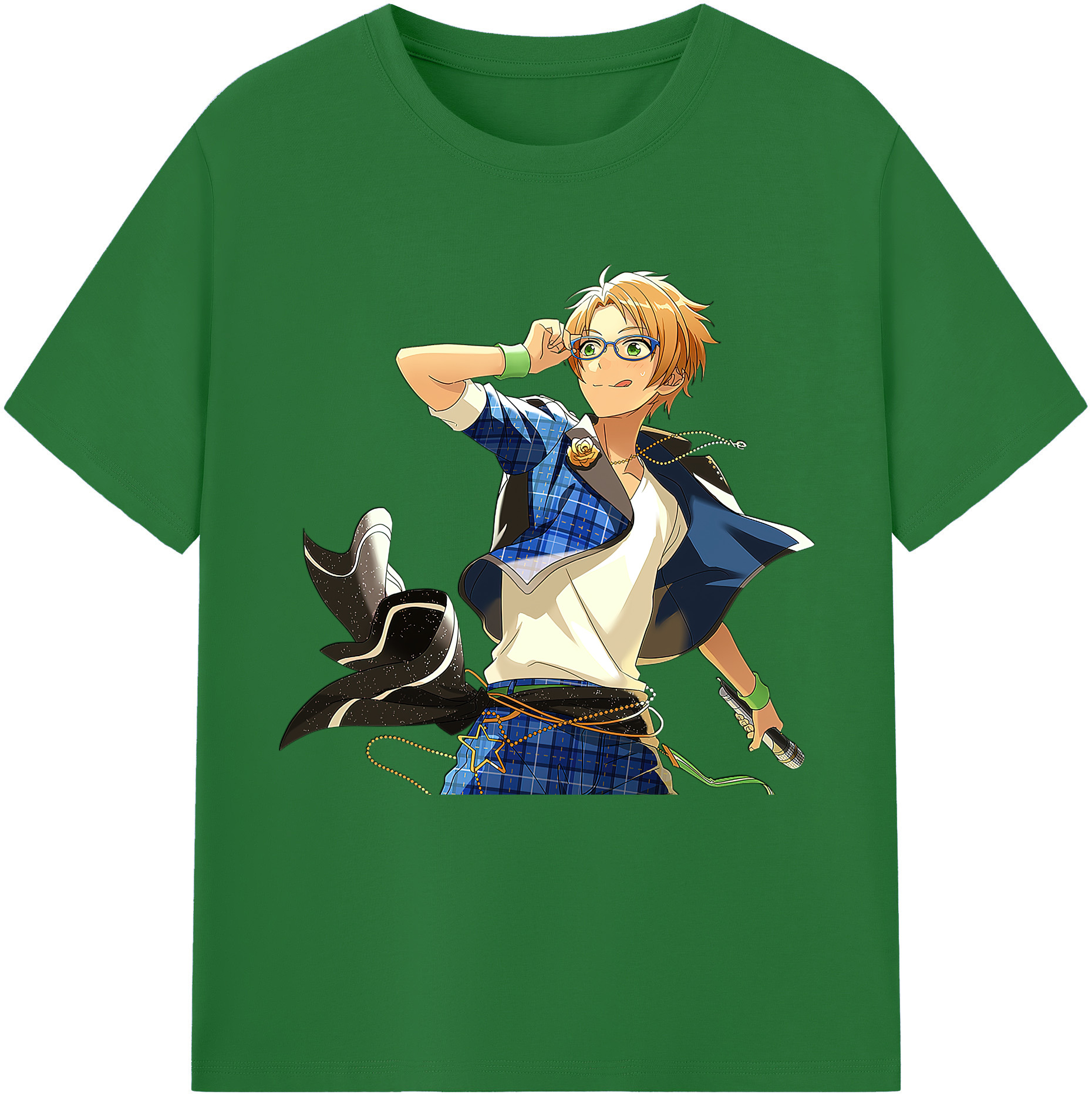 （画像用） あんさんぶるスターズ! Ensemble Stars 綿100％半袖Tシャツ（フロントプリント）