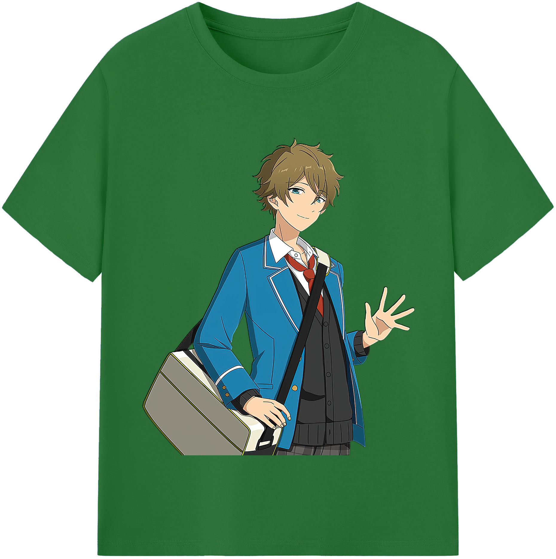 （画像用） あんさんぶるスターズ! Ensemble Stars 綿100％半袖Tシャツ（フロントプリント）