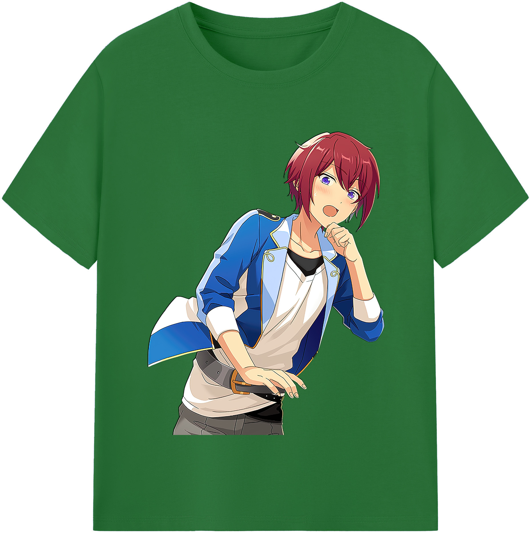 （画像用） あんさんぶるスターズ! Ensemble Stars 綿100％半袖Tシャツ（フロントプリント）